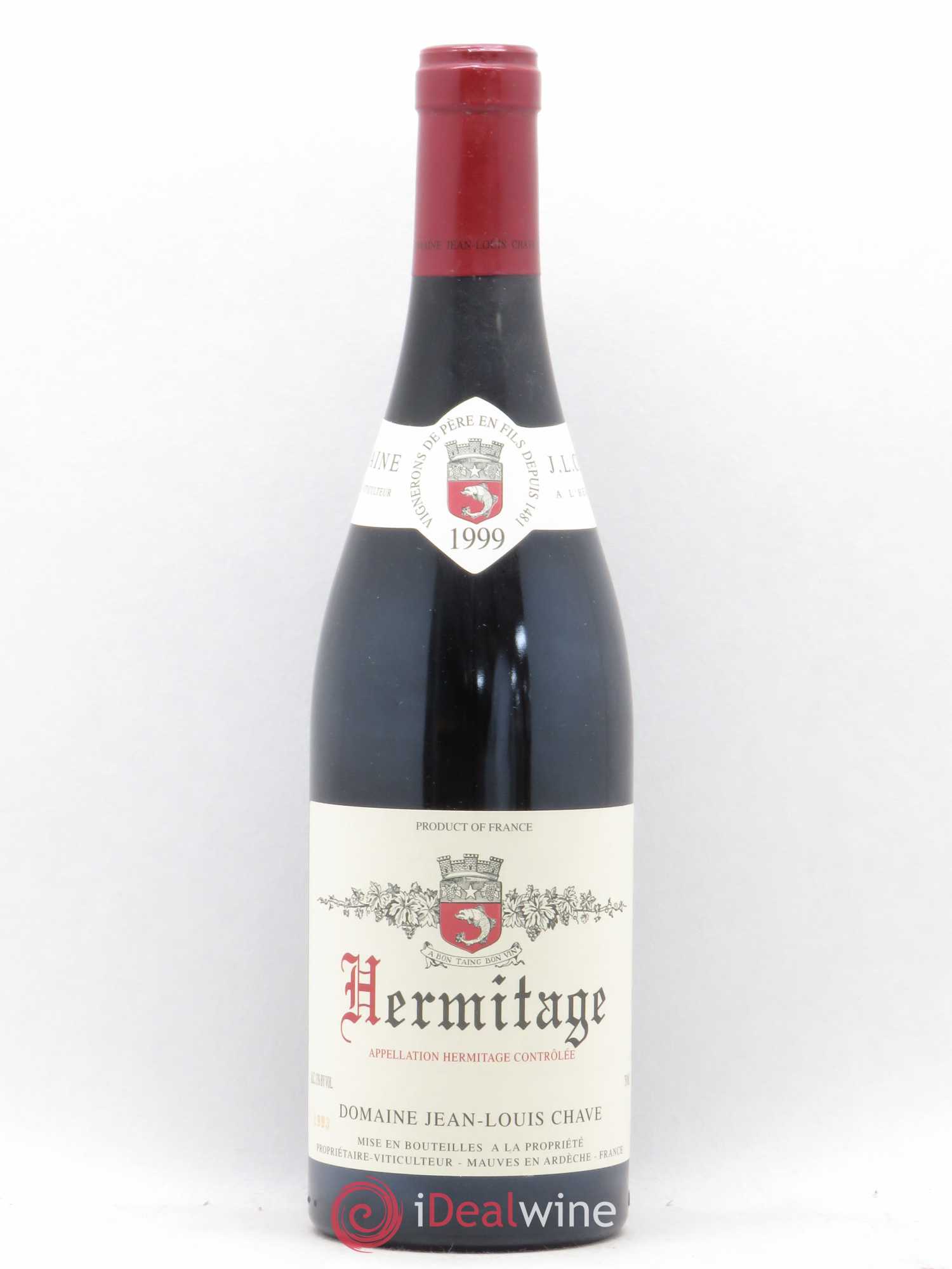 Hermitage Jean-Louis Chave 1999 - Lot de 1 bouteille - 0