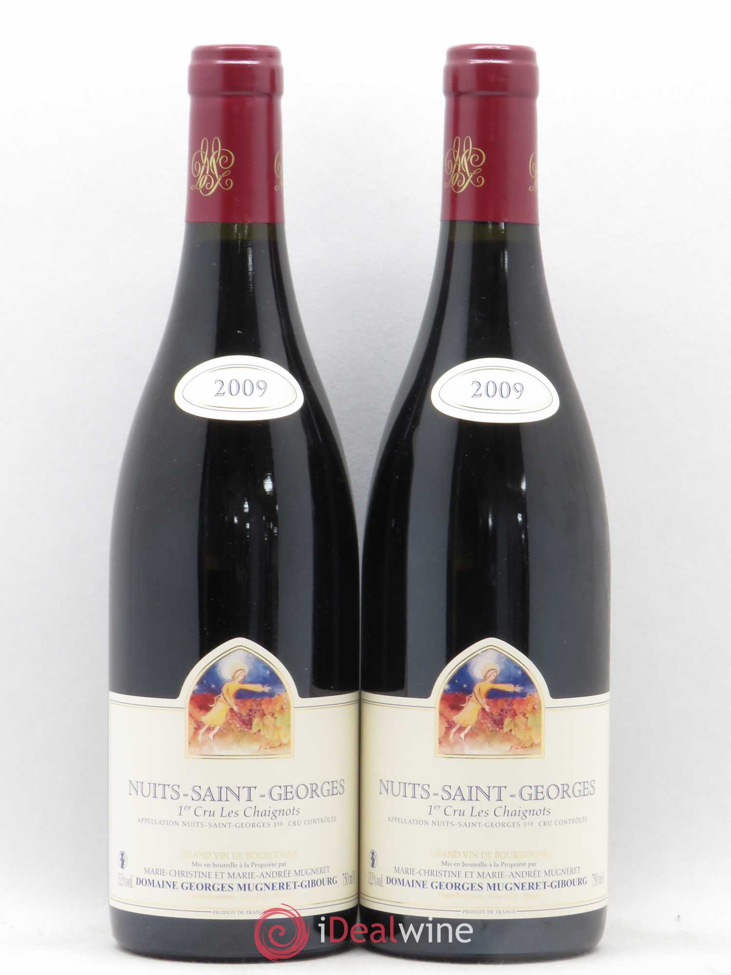 Nuits-Saint-Georges 1er Cru Les Chaignots Mugneret-Gibourg (Domaine) 2009 - Lot de 2 bouteilles - 0