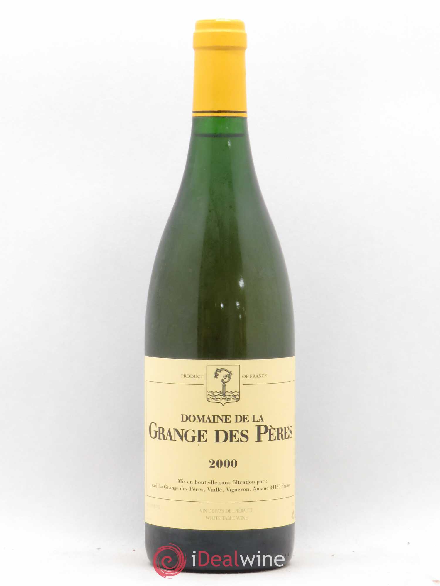 Pays d'Hérault Grange des Pères Laurent Vaillé 2000 - Lot de 1 bouteille - 0