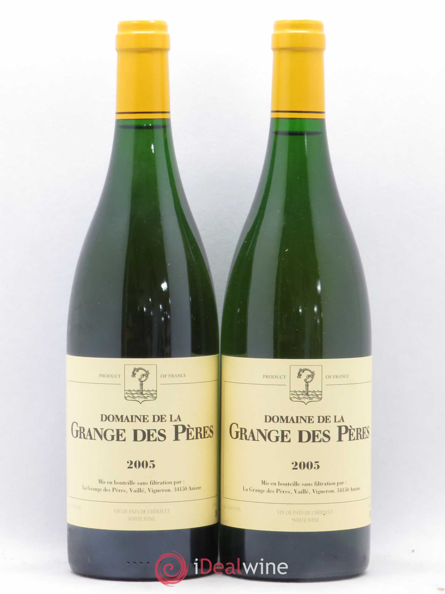 Pays d'Hérault Grange des Pères Laurent Vaillé 2005 - Lot de 2 bouteilles - 0