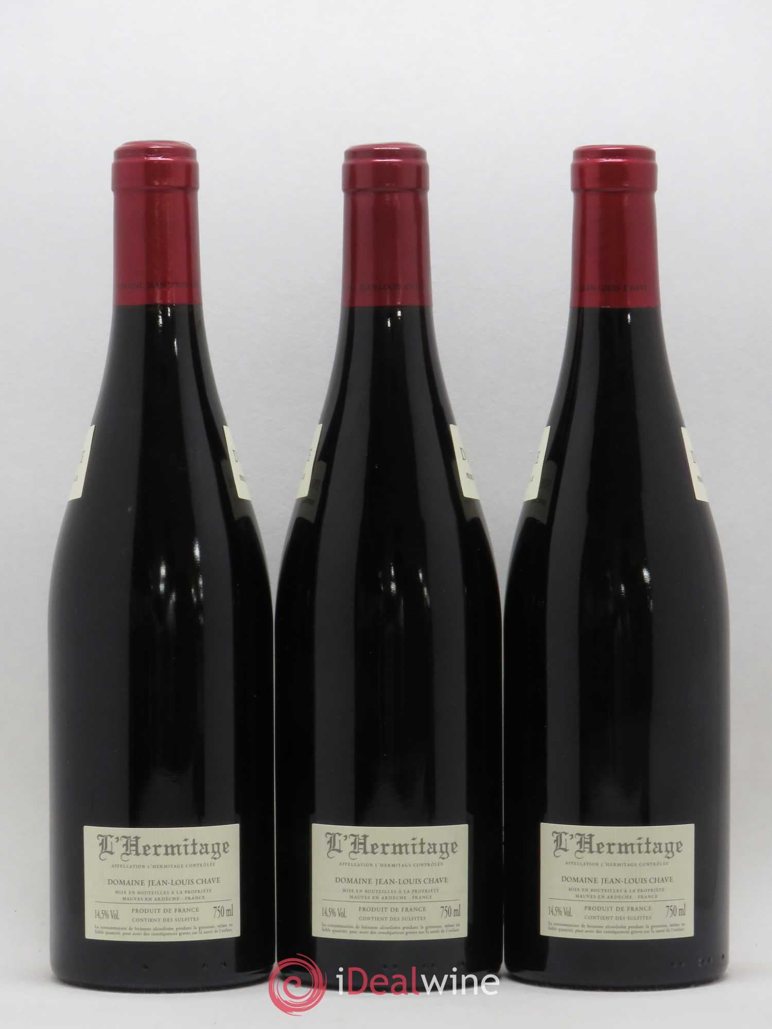 Hermitage Jean-Louis Chave 2011 - Lot de 3 bouteilles - 1