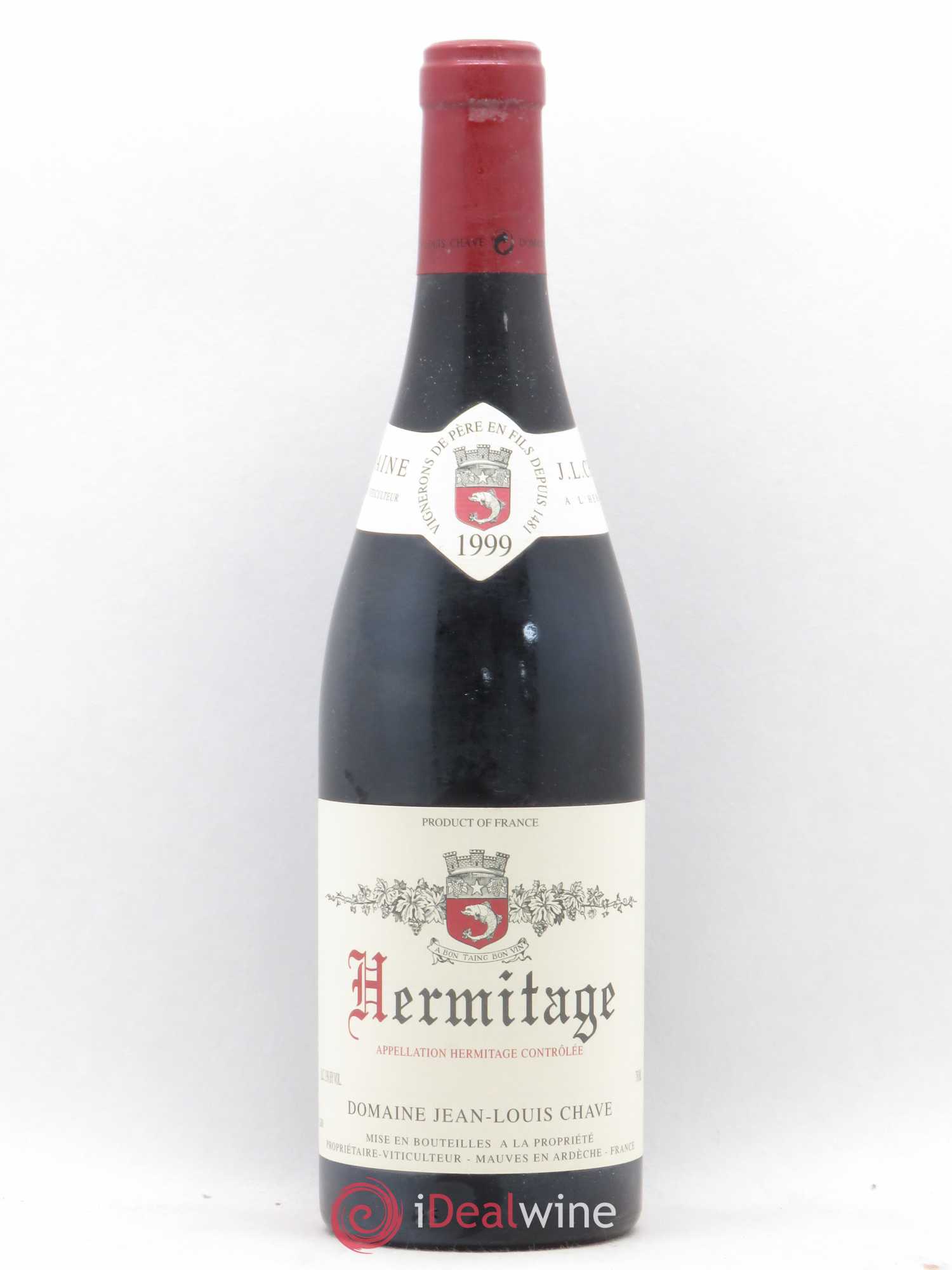 Hermitage Jean-Louis Chave 1999 - Lot de 1 bouteille - 0