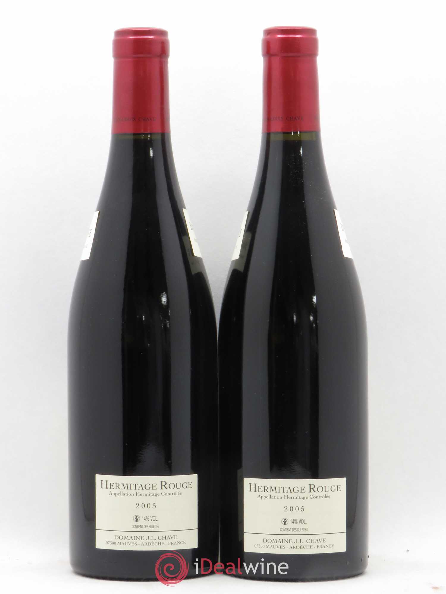 Hermitage Jean-Louis Chave 2005 - Lot de 2 bouteilles - 1