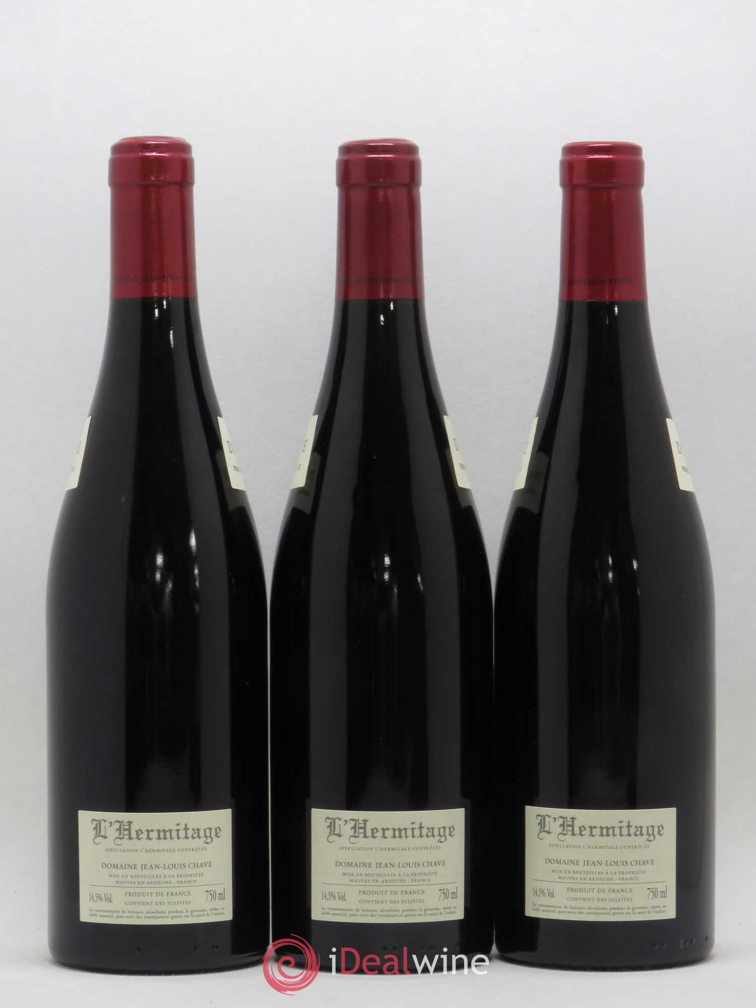 Hermitage Jean-Louis Chave 2011 - Lot de 3 bouteilles - 1