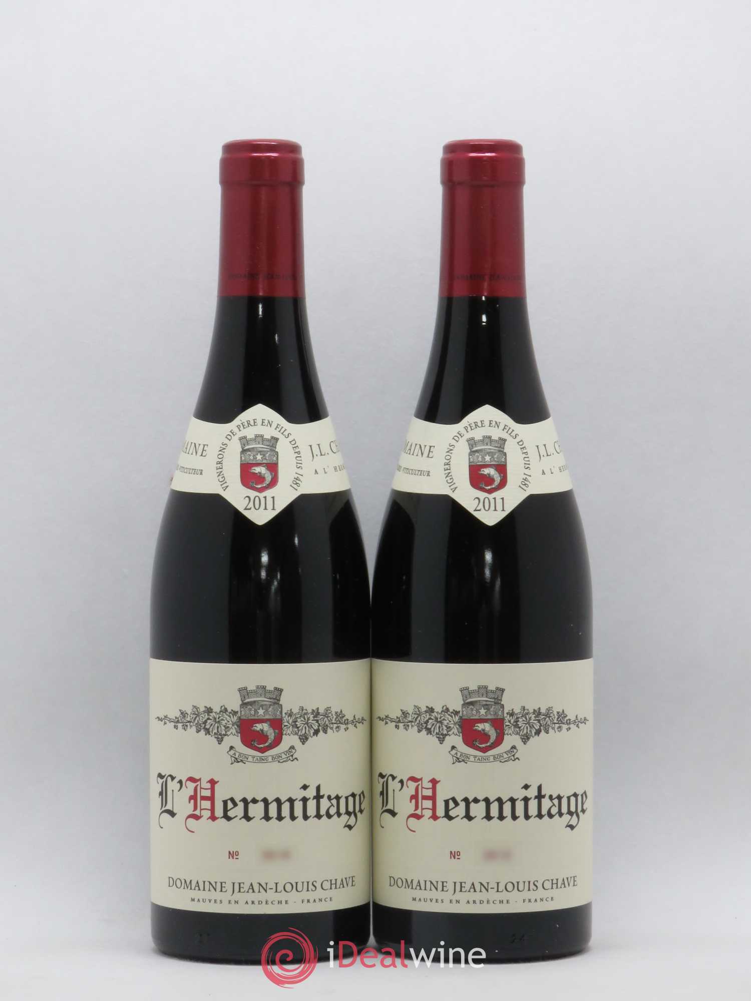 Hermitage Jean-Louis Chave 2011 - Lot de 2 bouteilles - 0