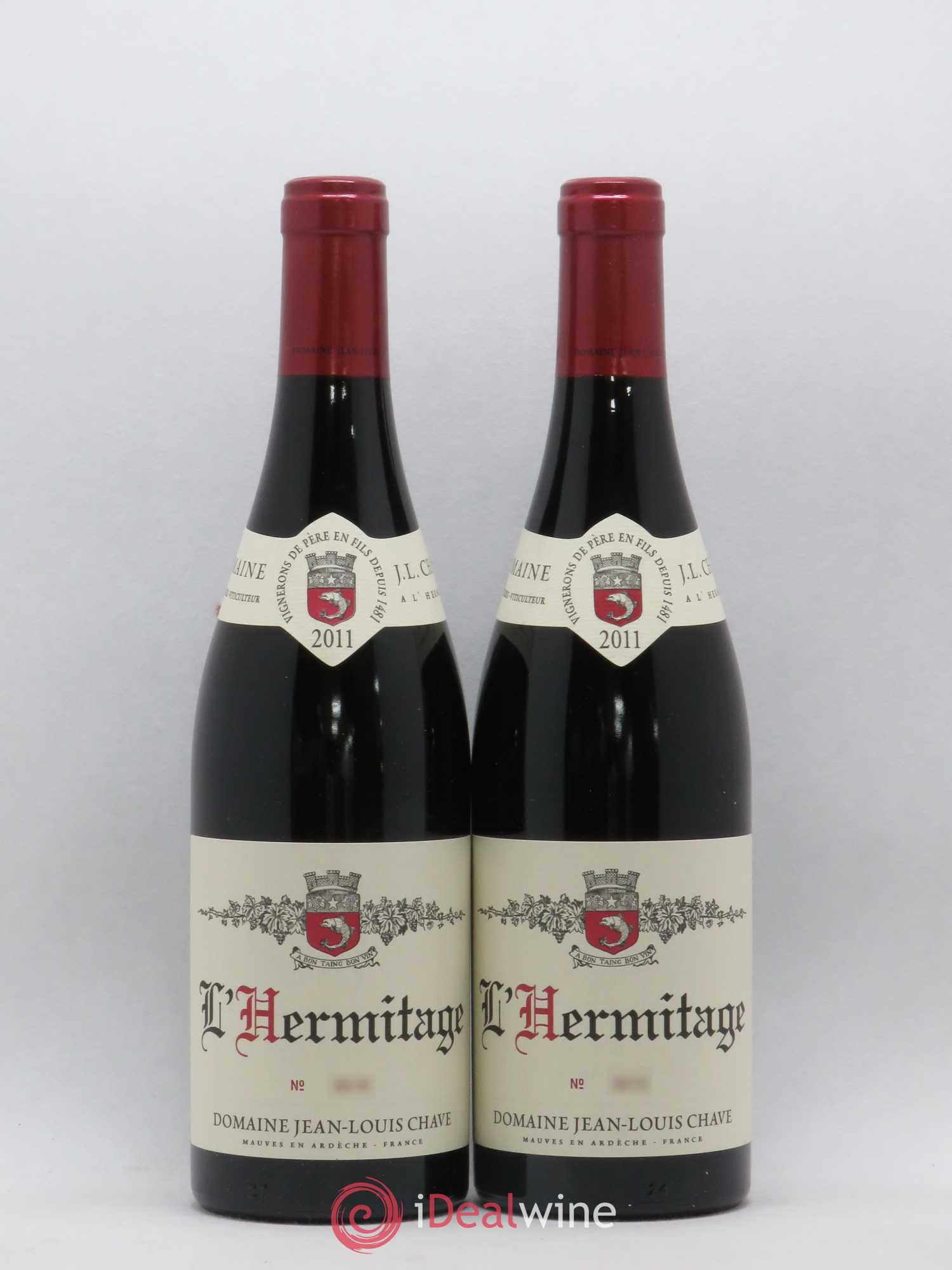 Hermitage Jean-Louis Chave 2011 - Lot de 2 bouteilles - 0