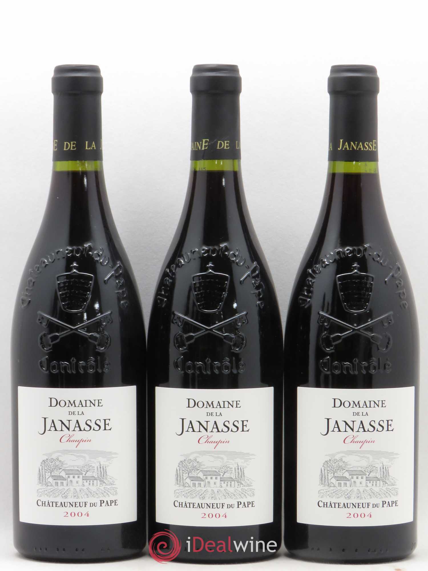 Châteauneuf-du-Pape Cuvée Chaupin La Janasse (Domaine de) 2004 - Lot de 6 bouteilles - 1