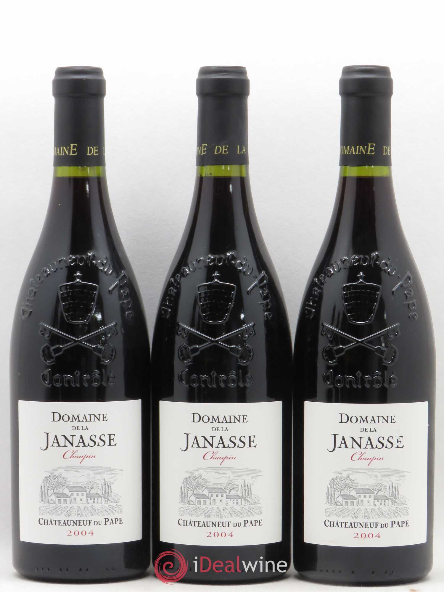 Châteauneuf-du-Pape Cuvée Chaupin La Janasse (Domaine de) 2004 - Lot de 6 bouteilles - 2