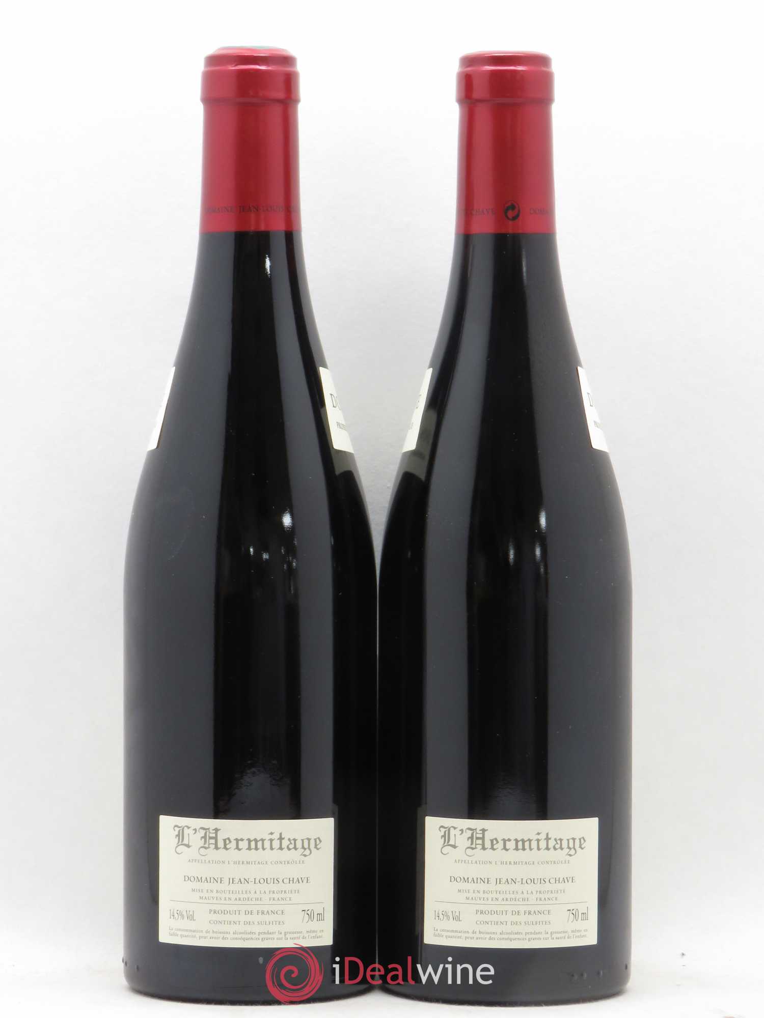 Hermitage Jean-Louis Chave 2010 - Lot de 2 bouteilles - 1