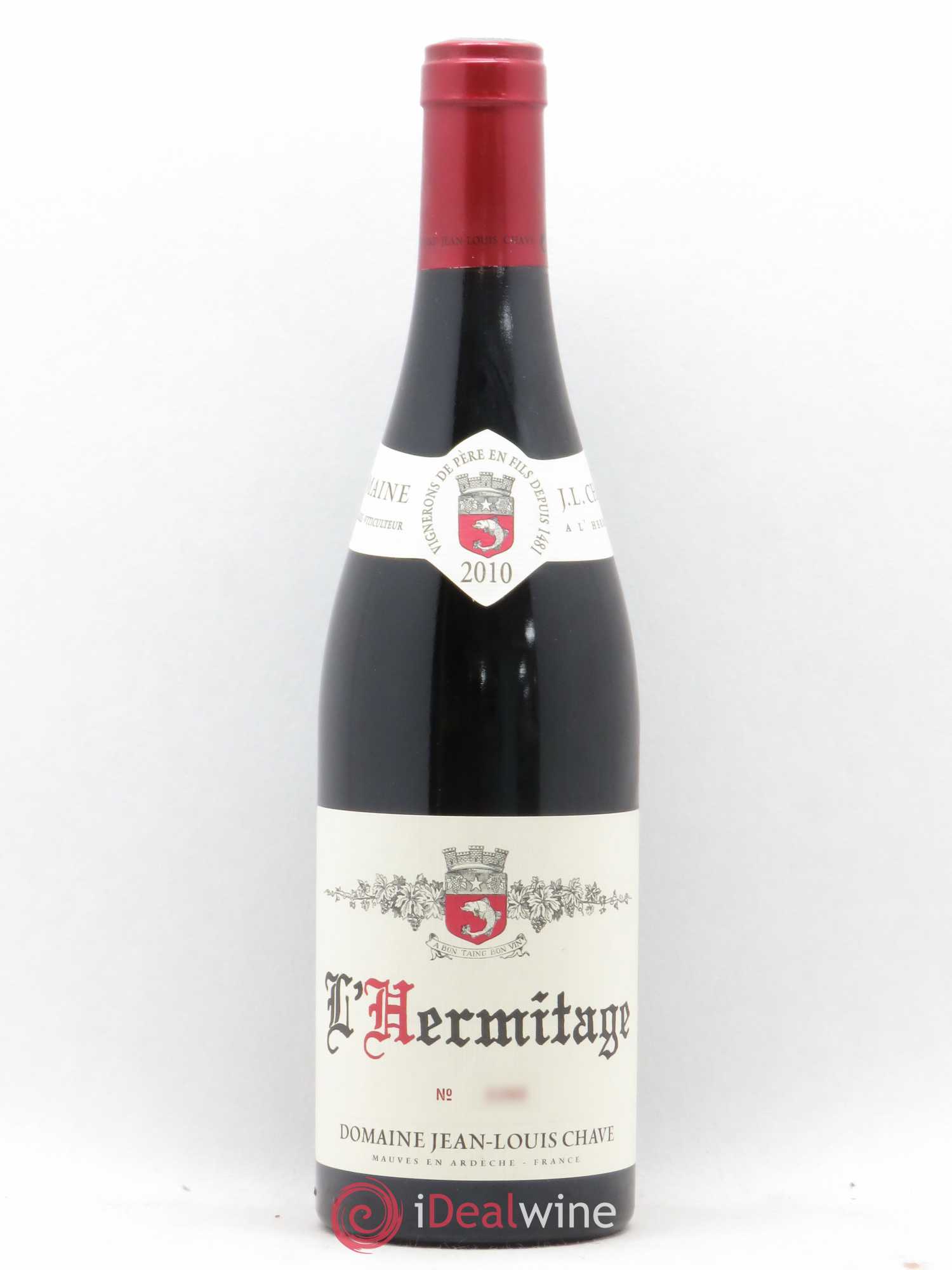Hermitage Jean-Louis Chave 2010 - Lot de 1 bouteille - 0
