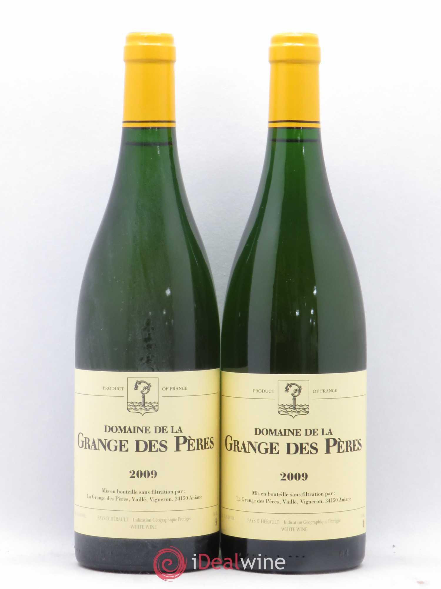 Pays d'Hérault Grange des Pères Laurent Vaillé 2009 - Lot de 2 bouteilles - 0