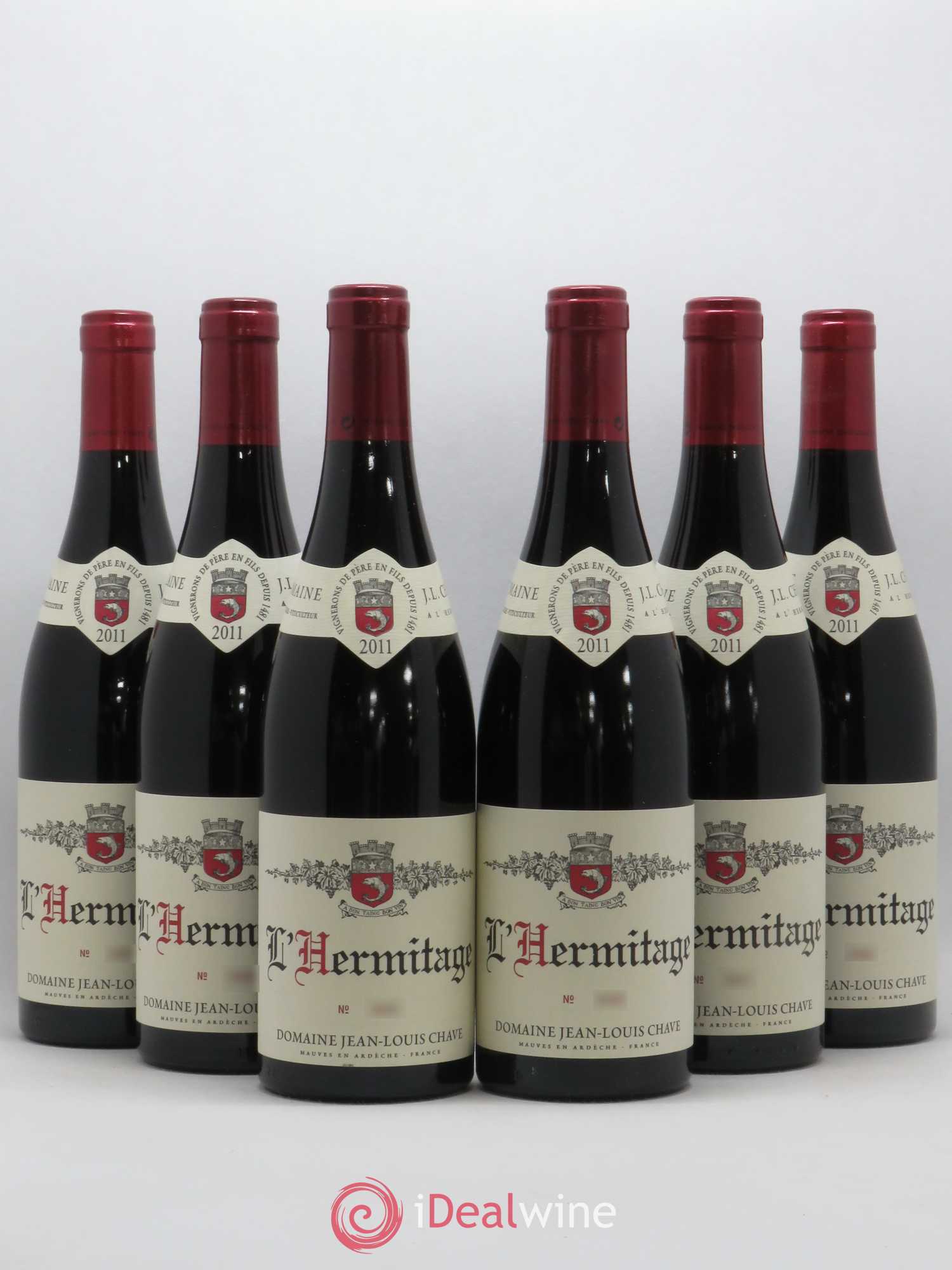 Hermitage Jean-Louis Chave 2011 - Lot de 6 bouteilles - 0
