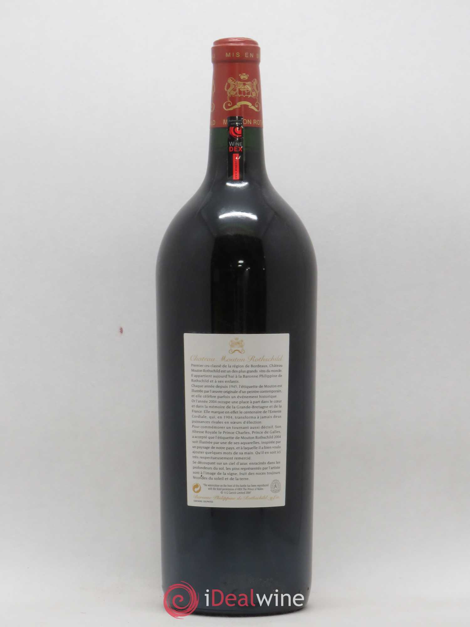 Château Mouton Rothschild 1er Grand Cru Classé 2004 - Lot de 1 magnum - 1