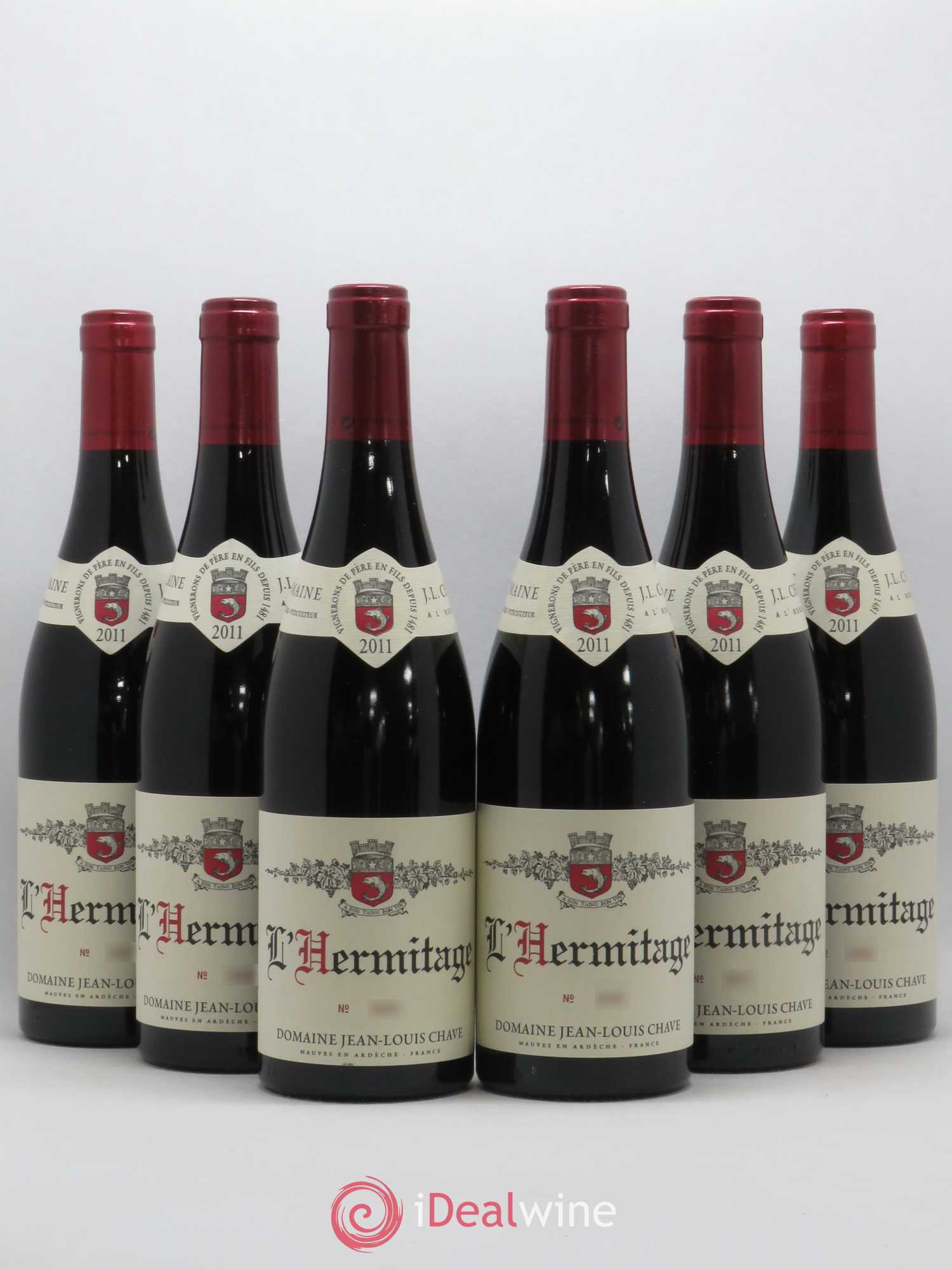 Hermitage Jean-Louis Chave 2011 - Lot de 6 bouteilles - 0