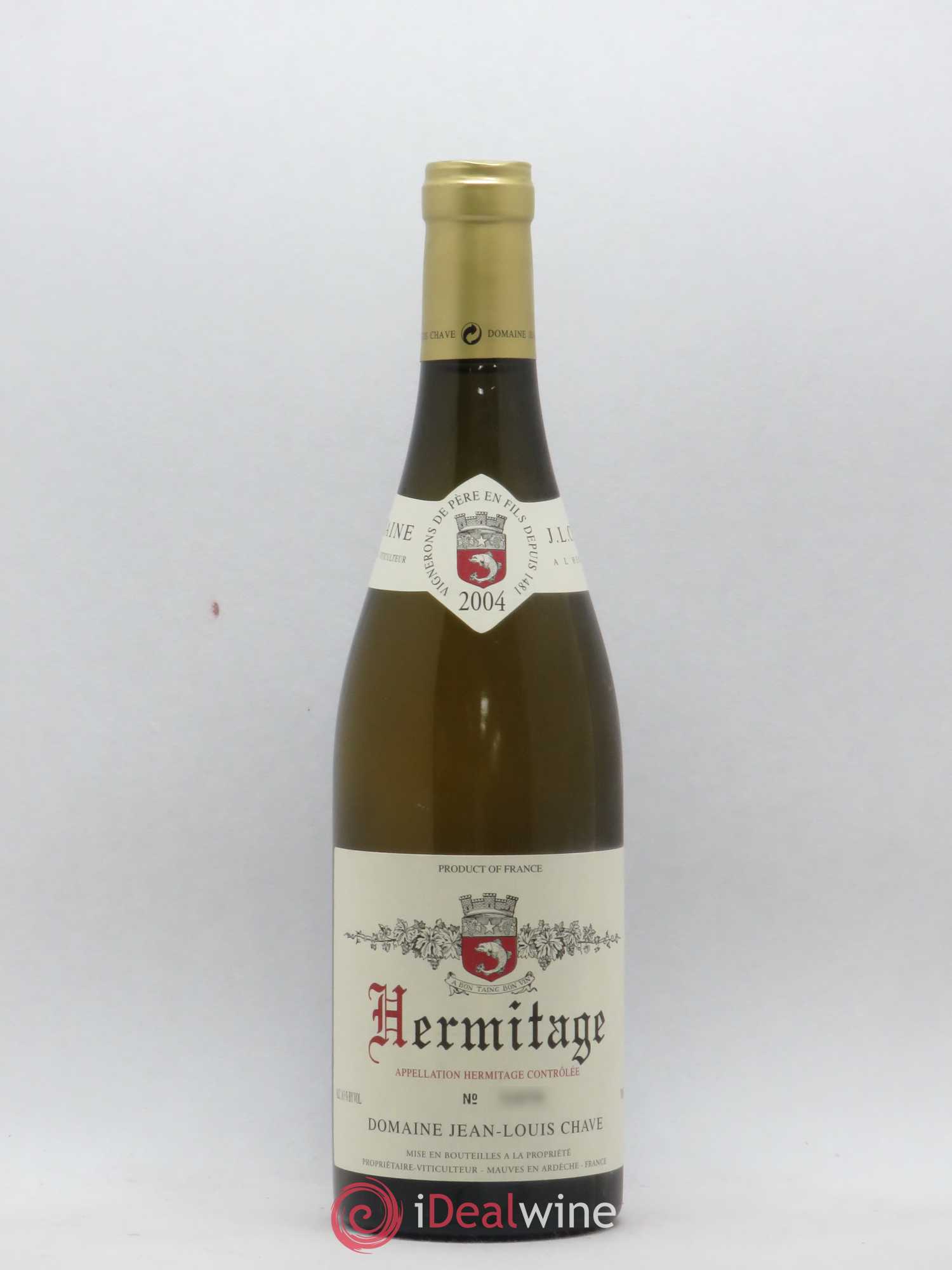 Hermitage Jean-Louis Chave 2004 - Lot de 1 bouteille - 0