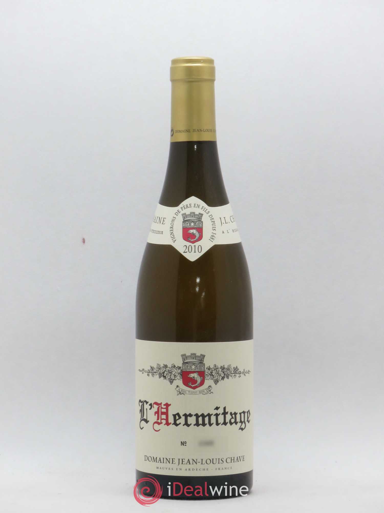 Hermitage Jean-Louis Chave 2010 - Lot de 1 bouteille - 0