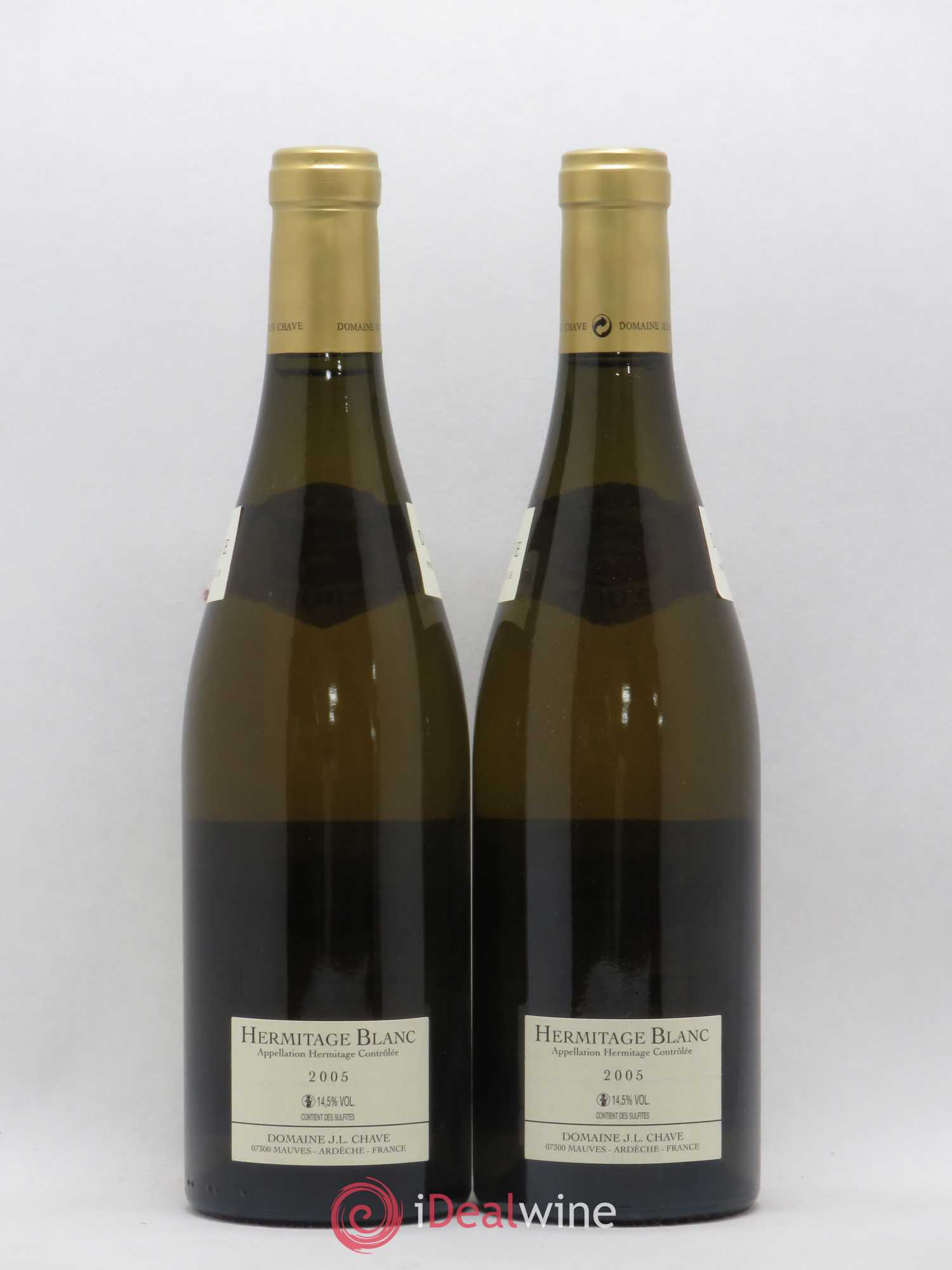 Hermitage Jean-Louis Chave 2005 - Lot de 2 bouteilles - 1