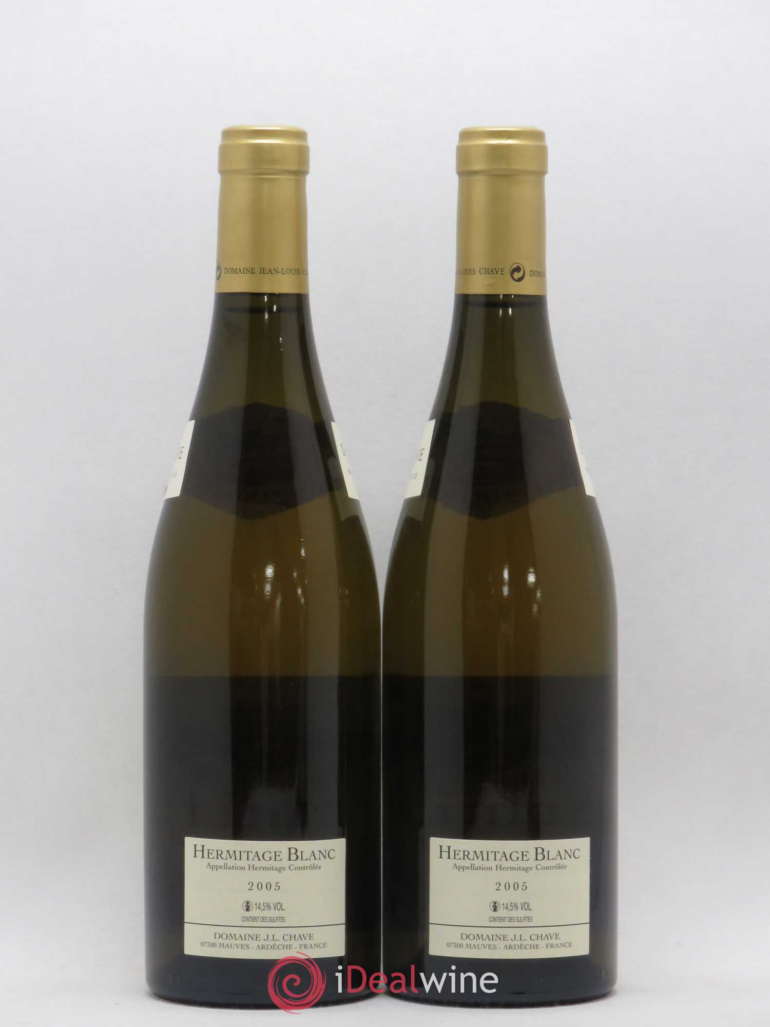 Hermitage Jean-Louis Chave 2005 - Lot de 2 bouteilles - 1