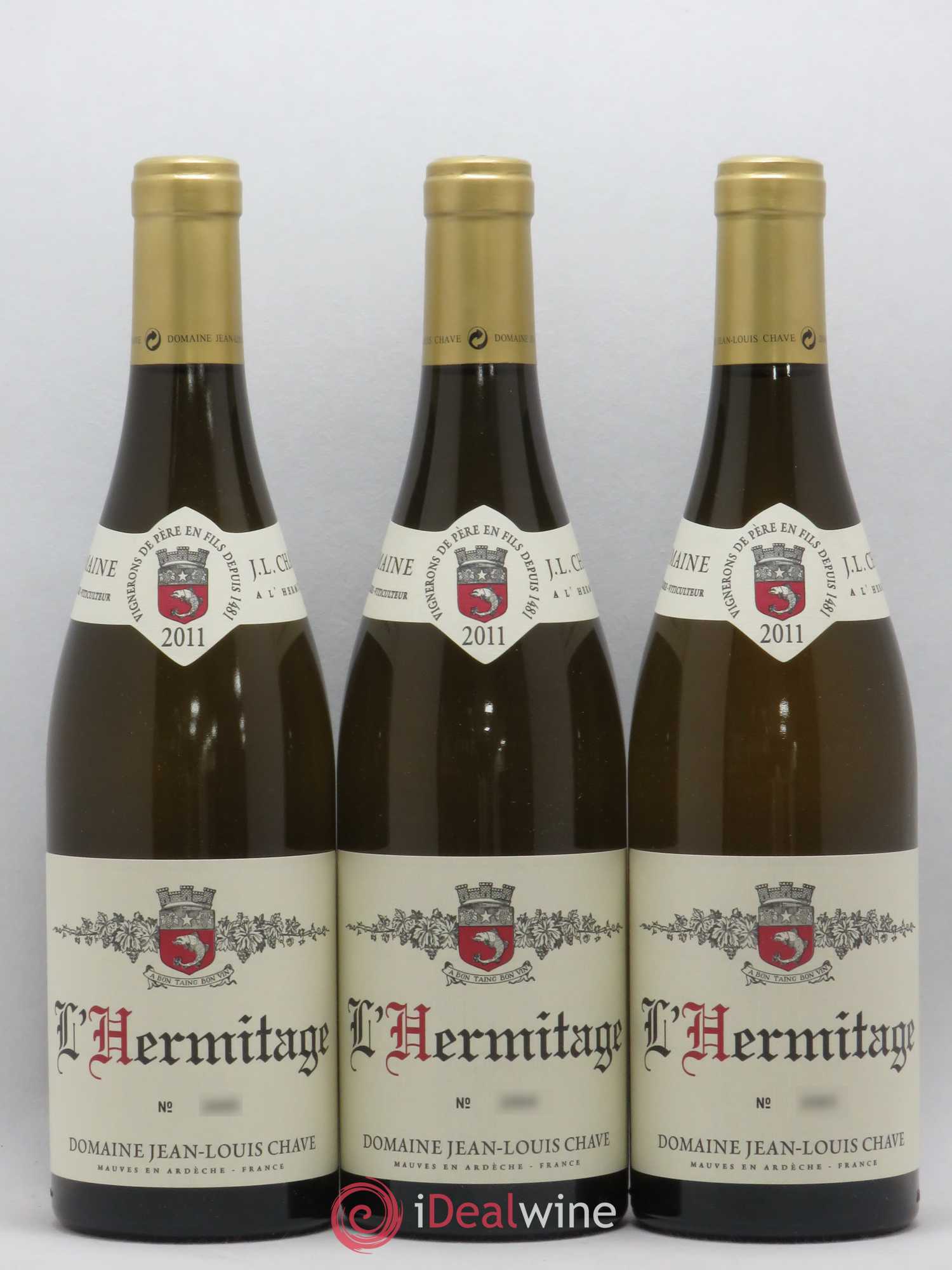Hermitage Jean-Louis Chave 2011 - Lot de 6 bouteilles - 3
