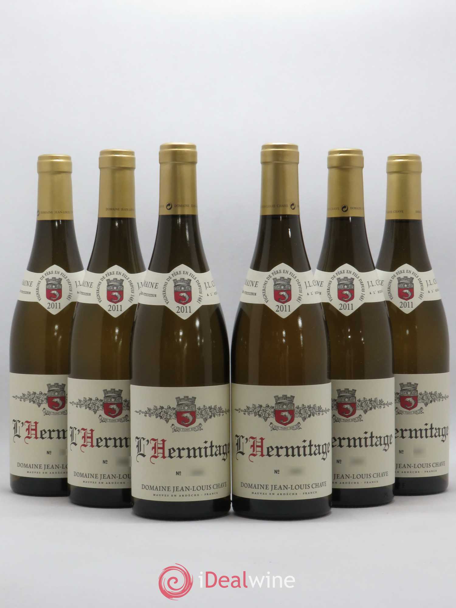 Hermitage Jean-Louis Chave 2011 - Lot de 6 bouteilles - 0