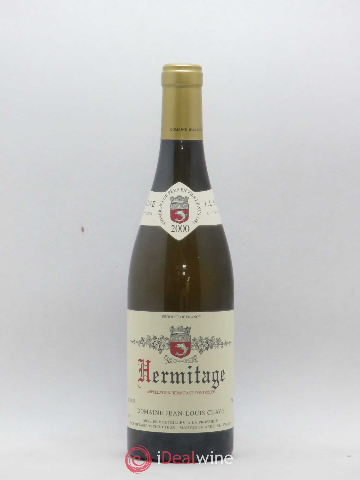 Hermitage Jean-Louis Chave 2000 - Lot de 1 bouteille - 0