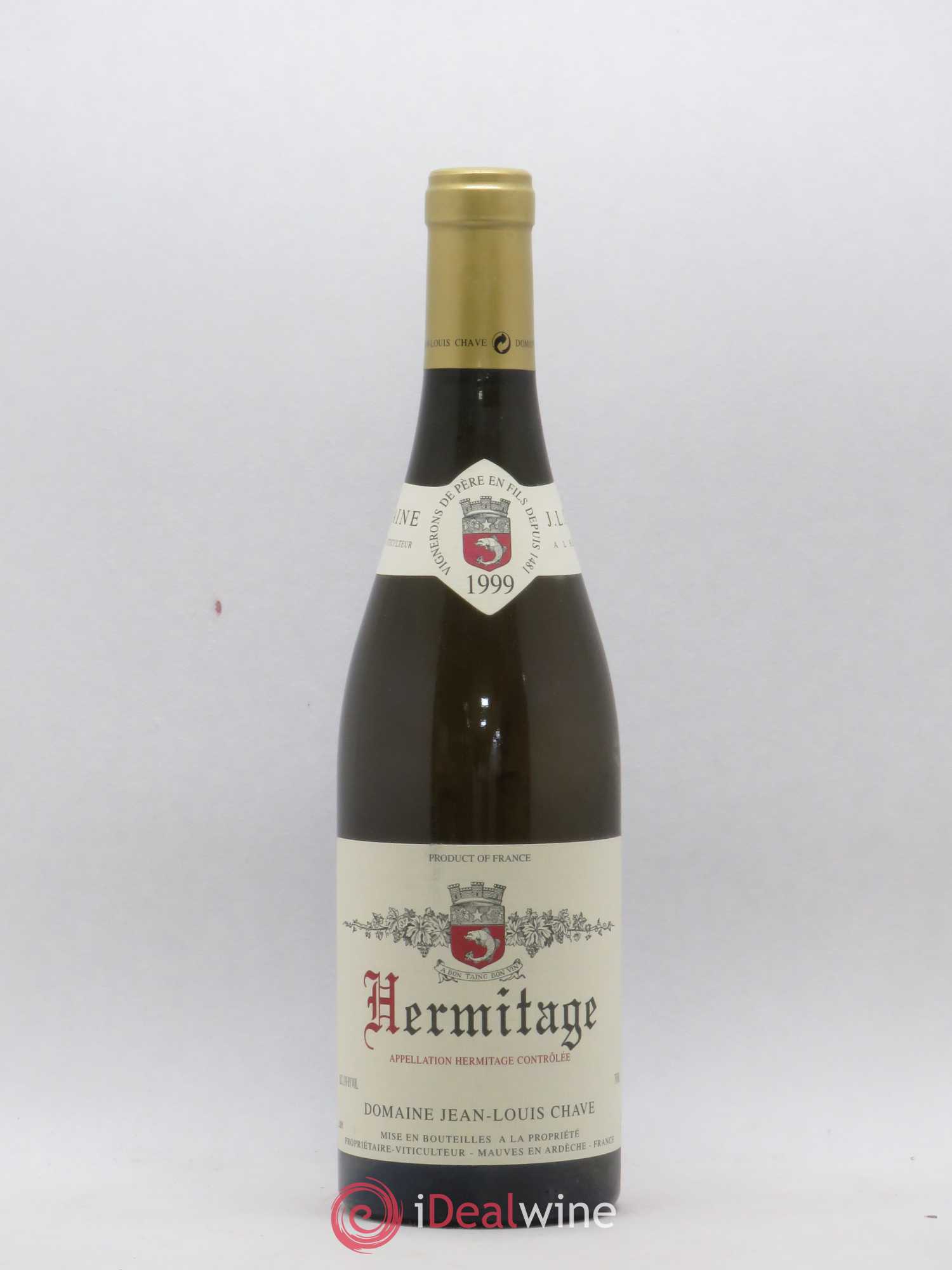 Hermitage Jean-Louis Chave 1999 - Lot de 1 bouteille - 0