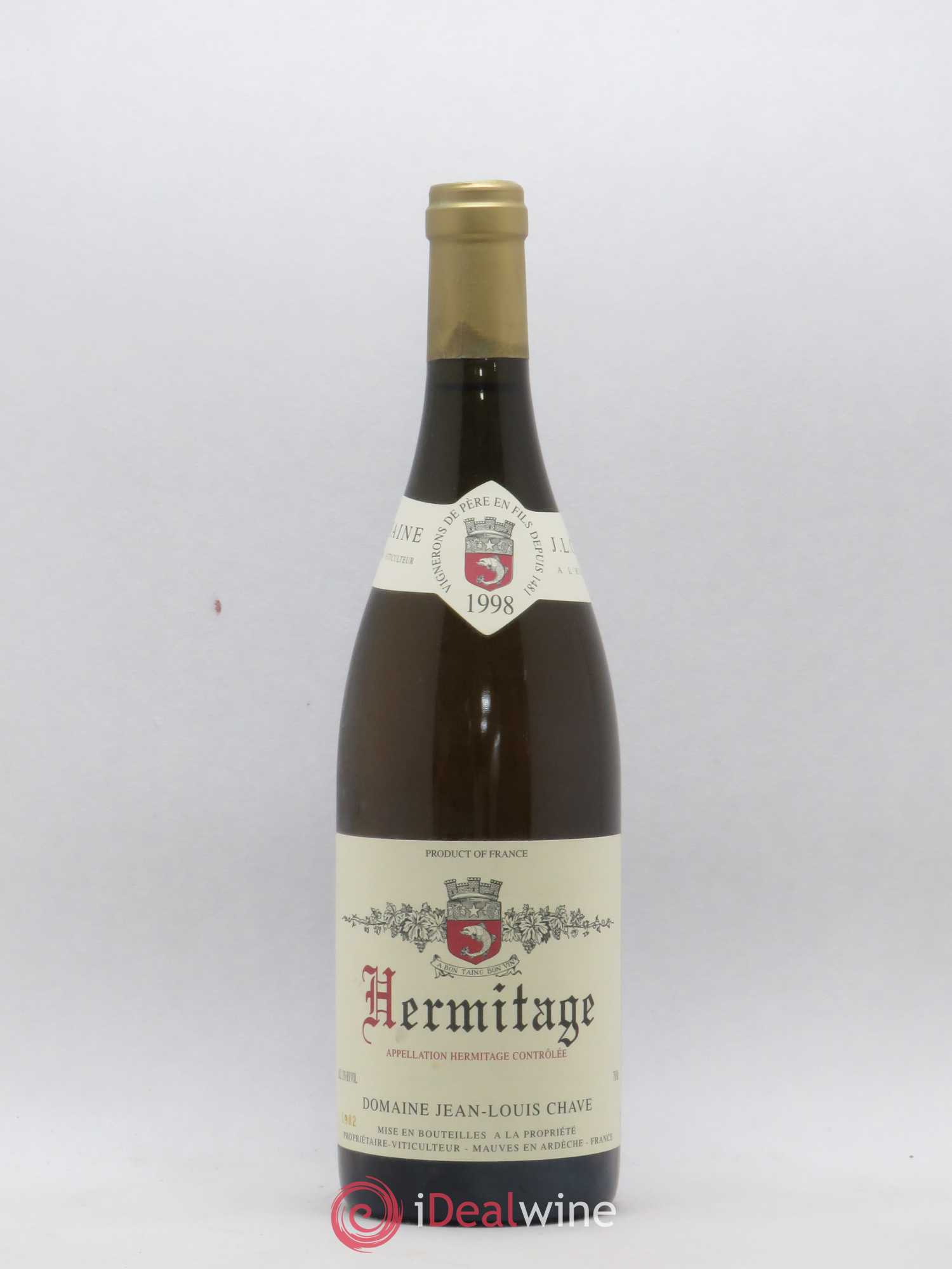 Hermitage Jean-Louis Chave 1998 - Lot de 1 bouteille - 0