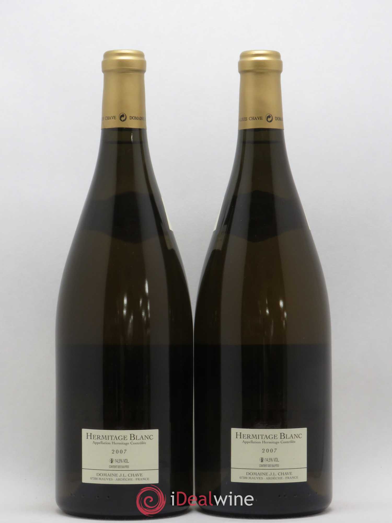 Hermitage Jean-Louis Chave 2007 - Lot de 2 magnums - 1