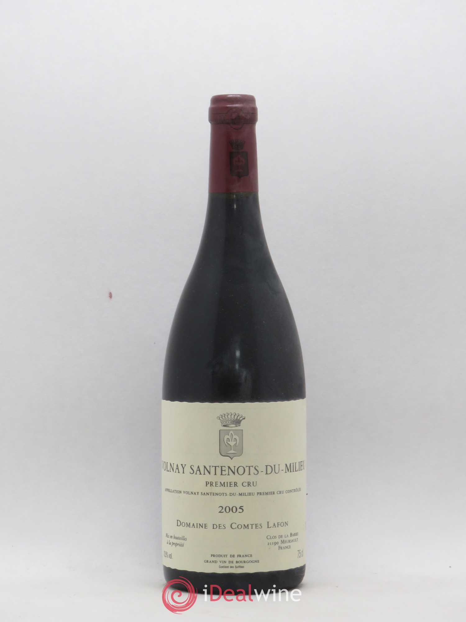 Volnay 1er Cru Santenots du Milieu Comtes Lafon (Domaine des) 2005 - Lot de 1 bouteille - 0