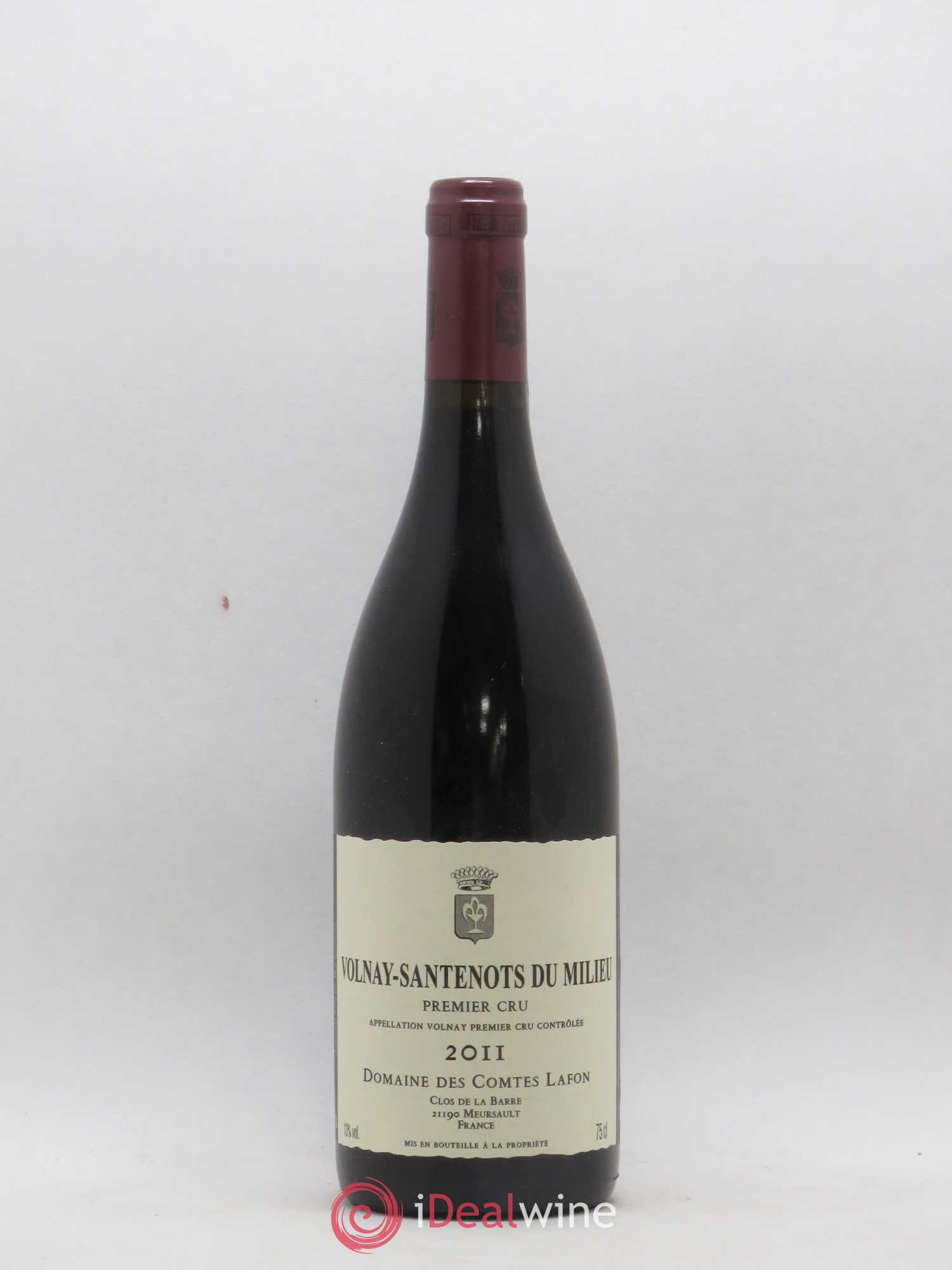 Volnay 1er Cru Santenots du Milieu Comtes Lafon (Domaine des) 2011 - Lot de 1 bouteille - 0