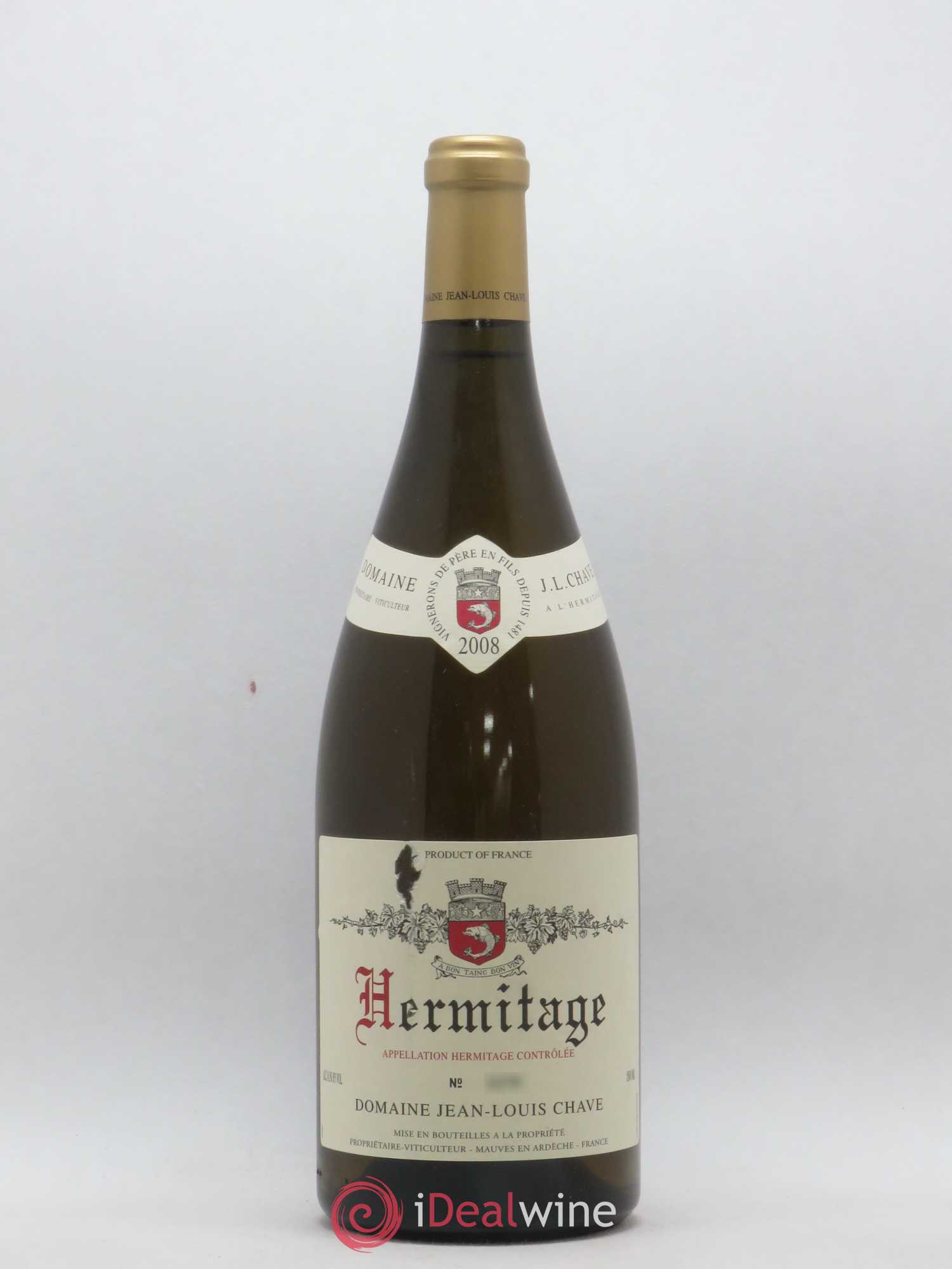 Hermitage Jean-Louis Chave 2008 - Lot de 1 magnum - 0