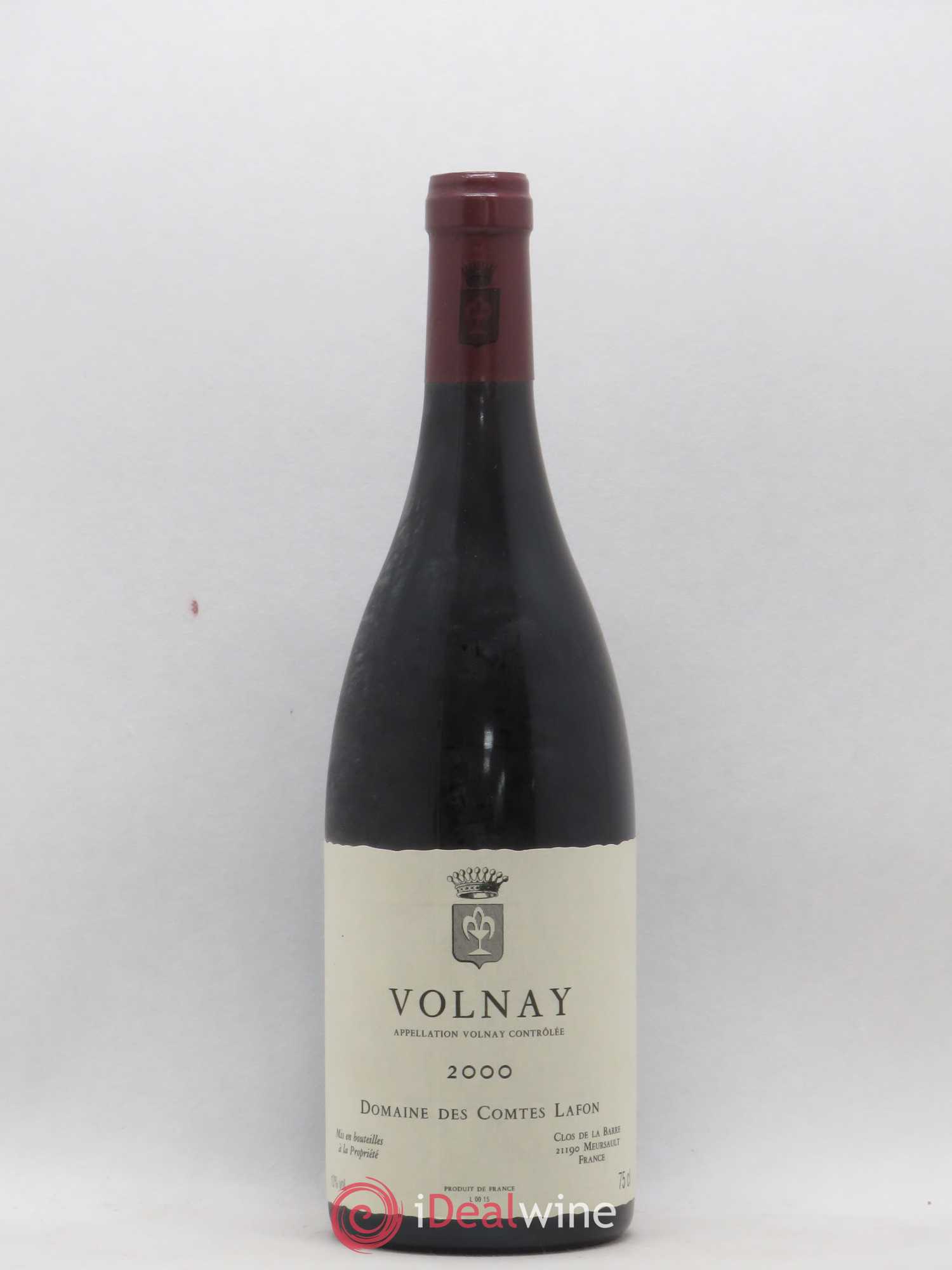 Volnay Comtes Lafon (Domaine des) 2000 - Lot de 1 bouteille - 0