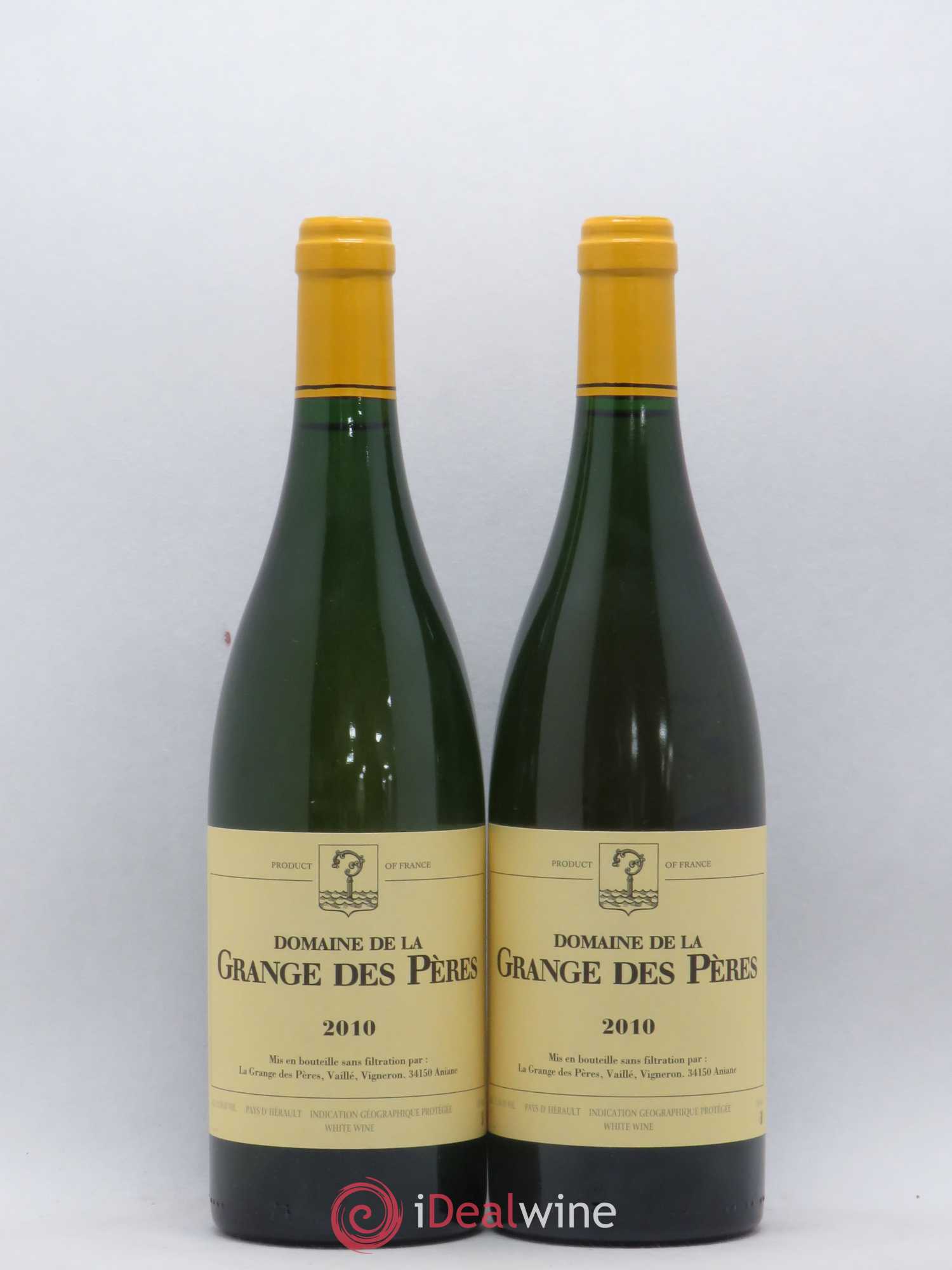 Pays d'Hérault Grange des Pères Laurent Vaillé 2010 - Lot de 2 bouteilles - 0