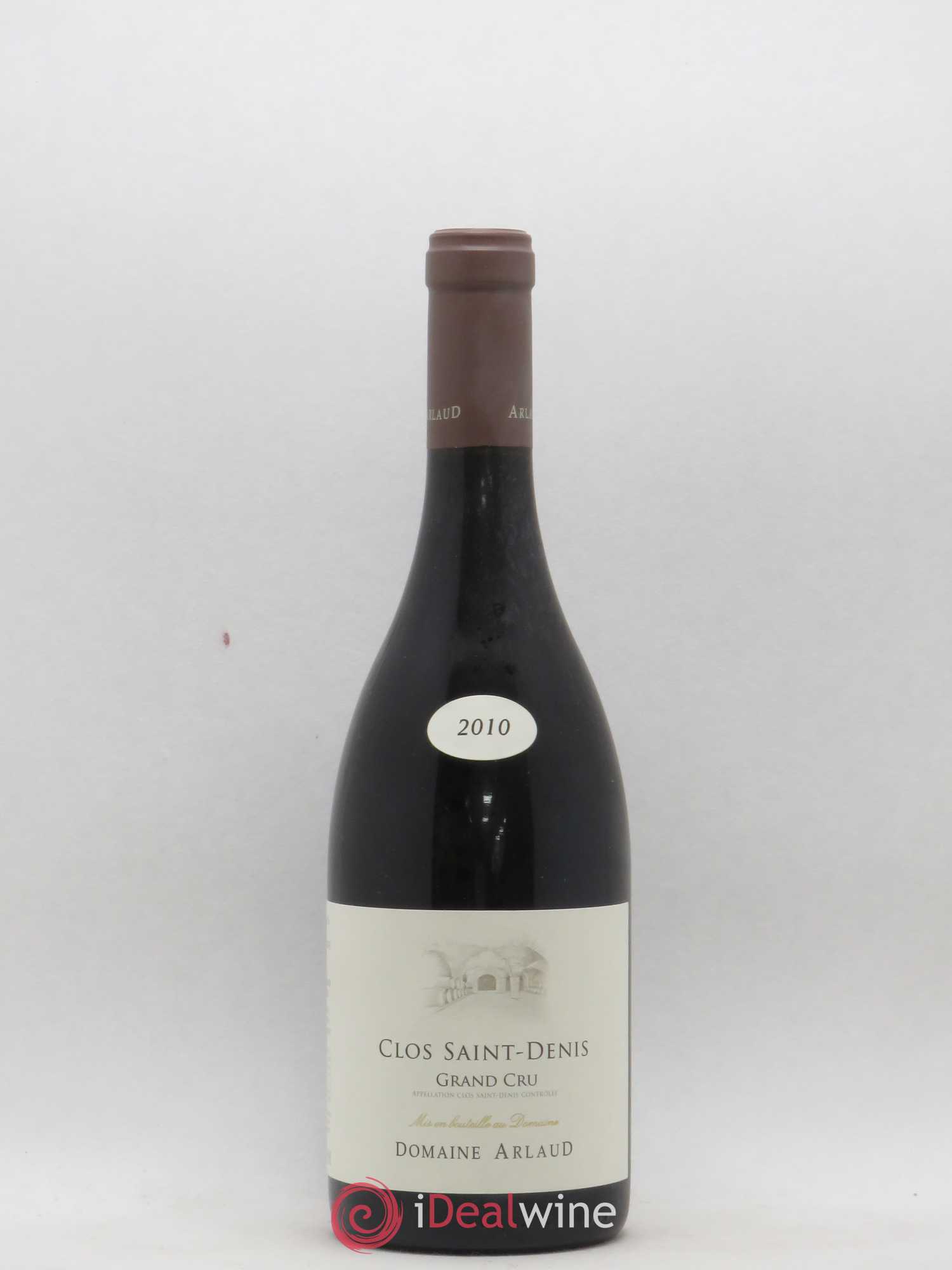 Clos Saint-Denis Grand Cru Arlaud 2010 - Lot de 1 bouteille - 0