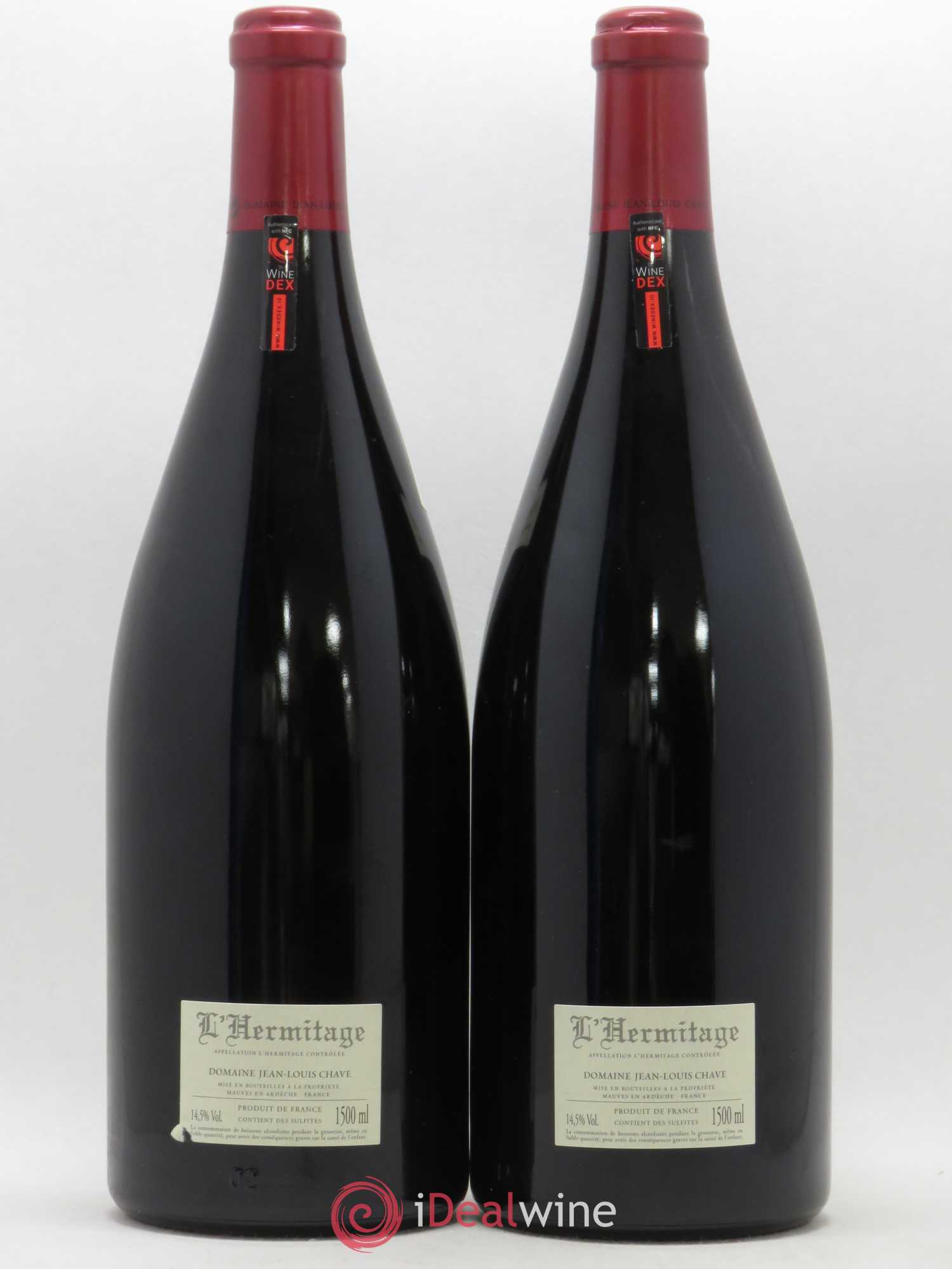 Hermitage Jean-Louis Chave 2010 - Lot de 2 magnums - 1