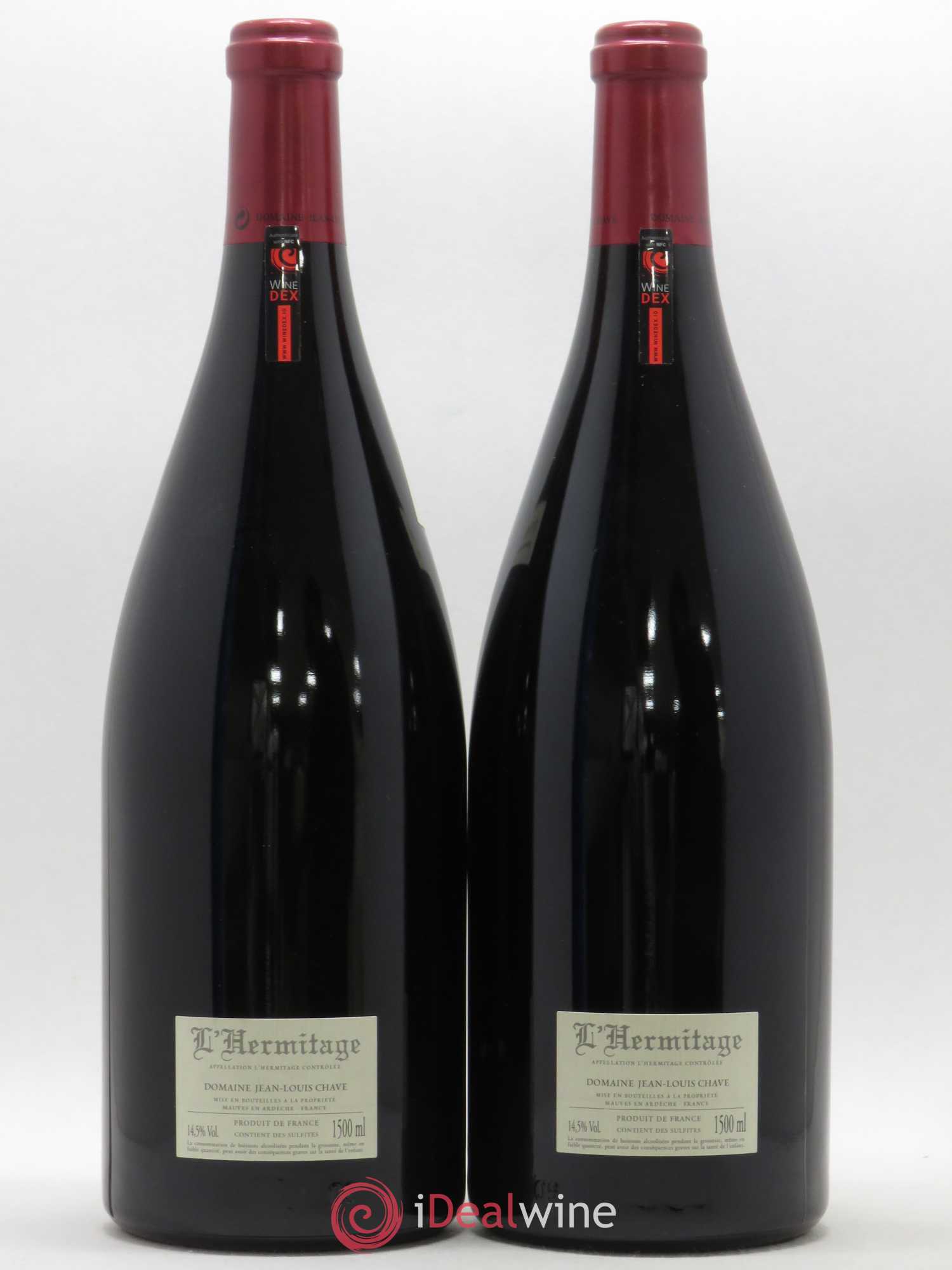Hermitage Jean-Louis Chave 2010 - Lot de 2 magnums - 1