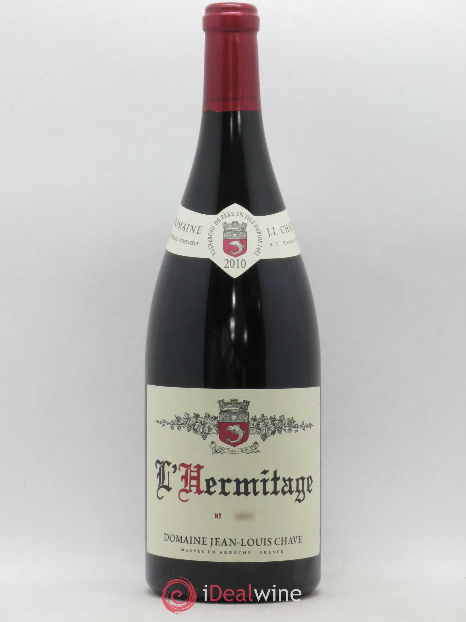 Hermitage Jean-Louis Chave 2010 - Lot de 1 magnum - 0