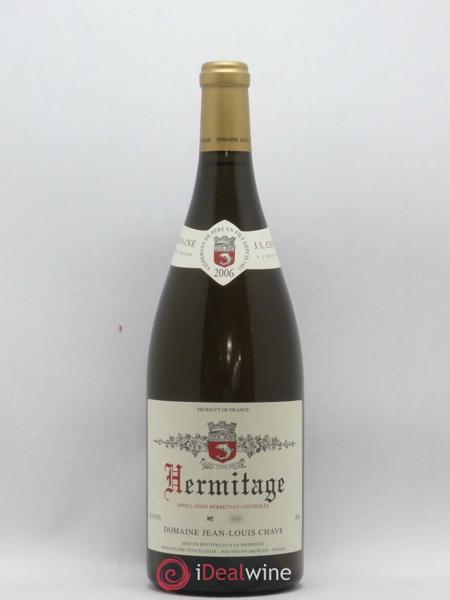 Hermitage Jean-Louis Chave 2006 - Lot de 1 magnum - 0