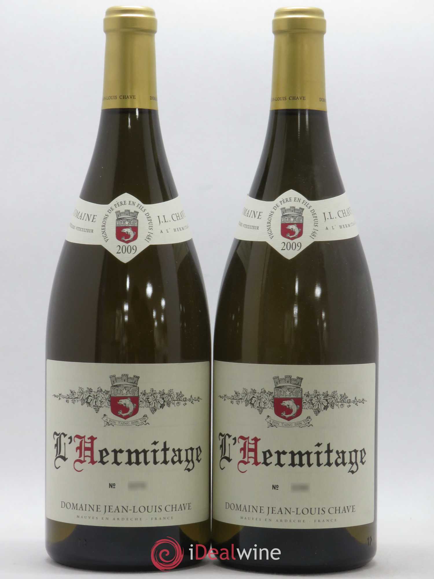 Hermitage Jean-Louis Chave 2009 - Lot de 2 magnums - 0