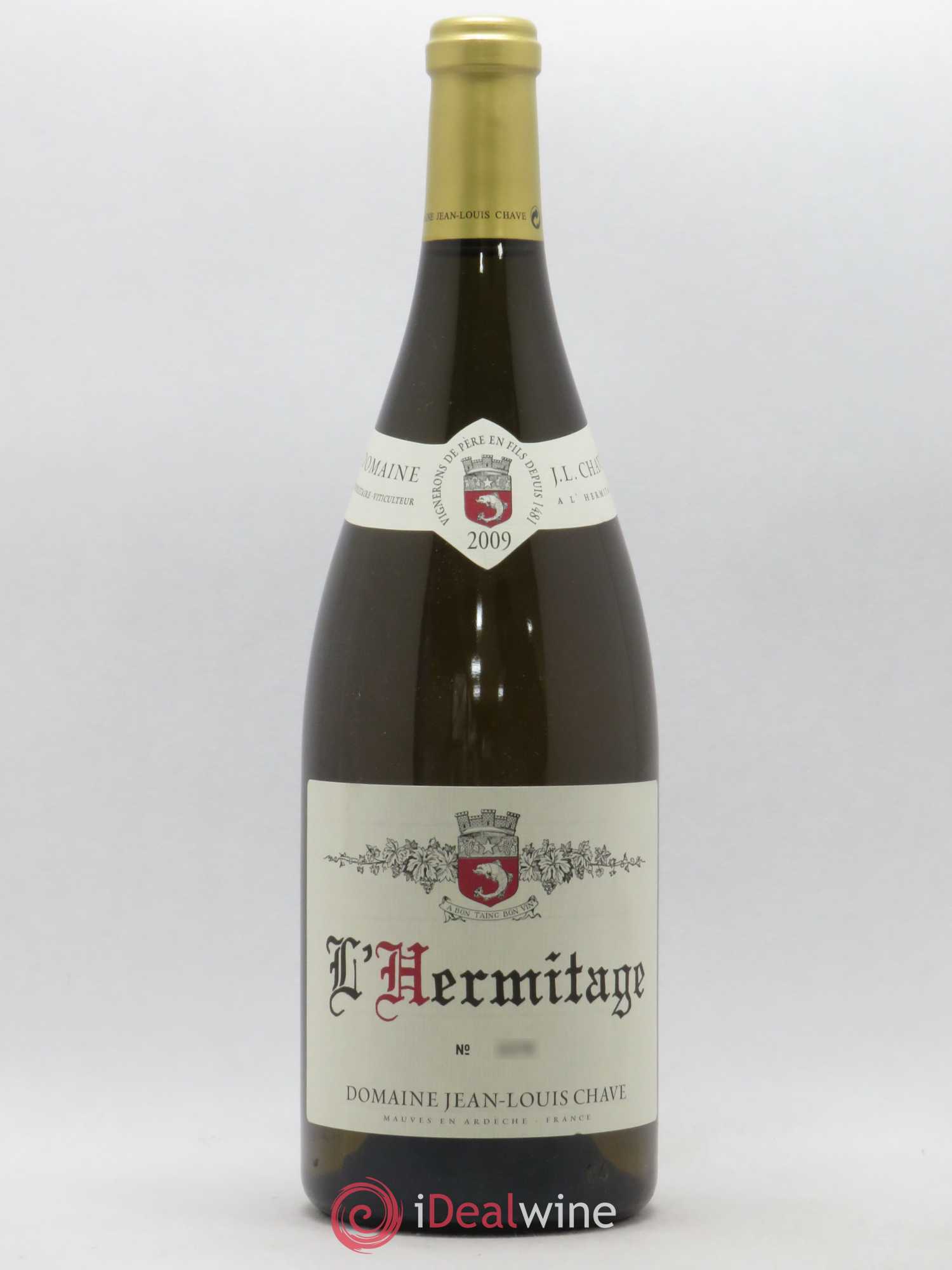 Hermitage Jean-Louis Chave 2009 - Lot de 1 magnum - 0