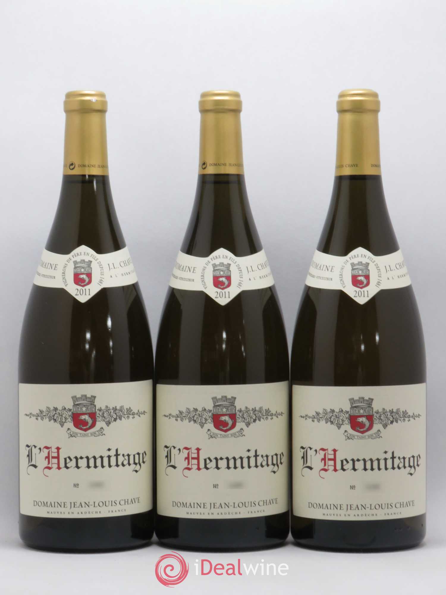 Hermitage Jean-Louis Chave 2011 - Lot de 3 magnums - 0