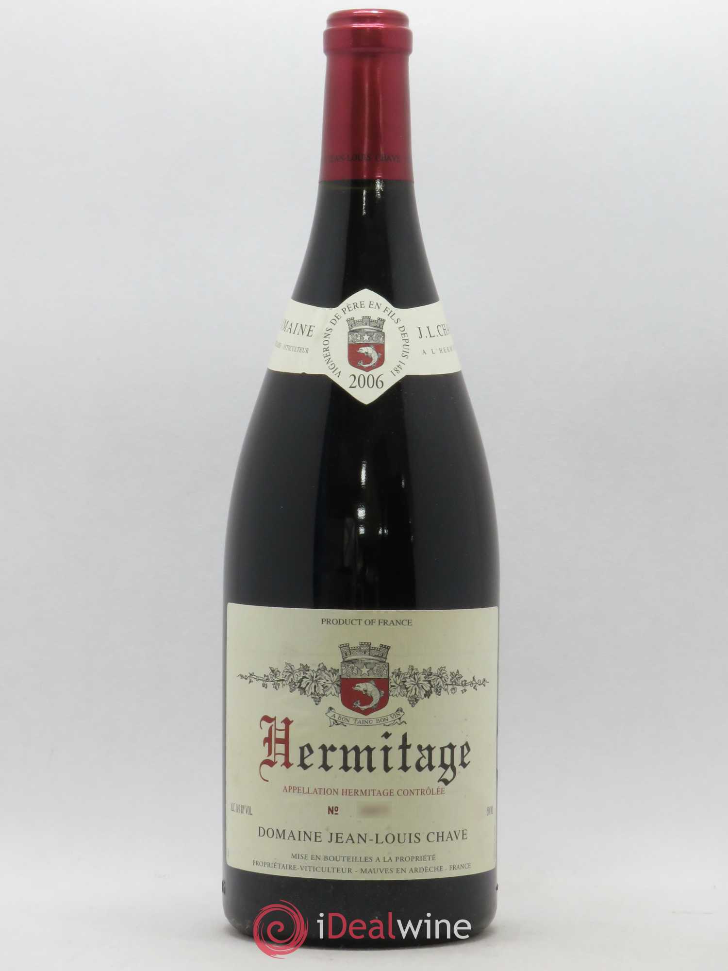 Hermitage Jean-Louis Chave 2006 - Lot de 1 magnum - 0
