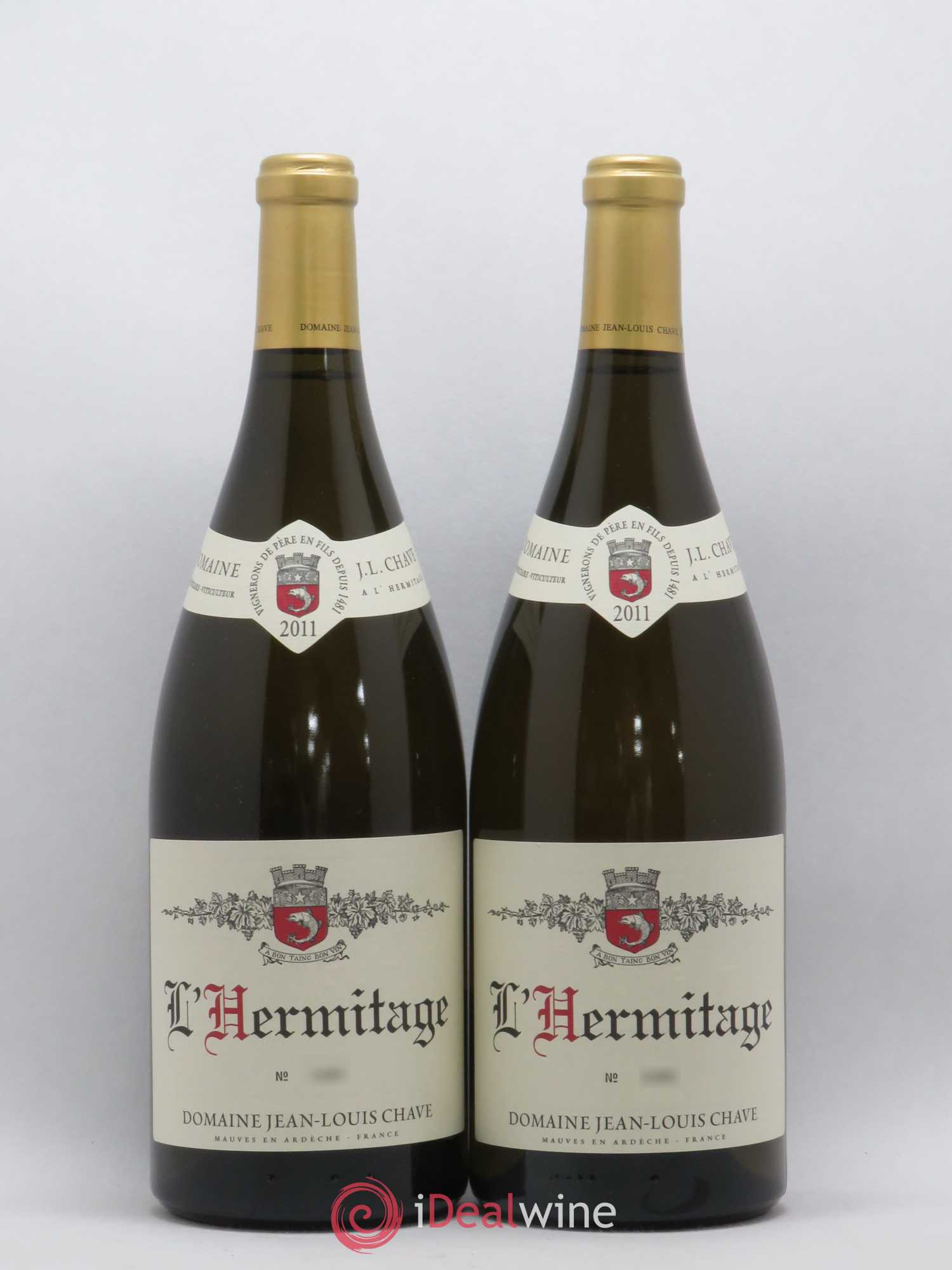 Hermitage Jean-Louis Chave 2011 - Lot de 2 magnums - 0