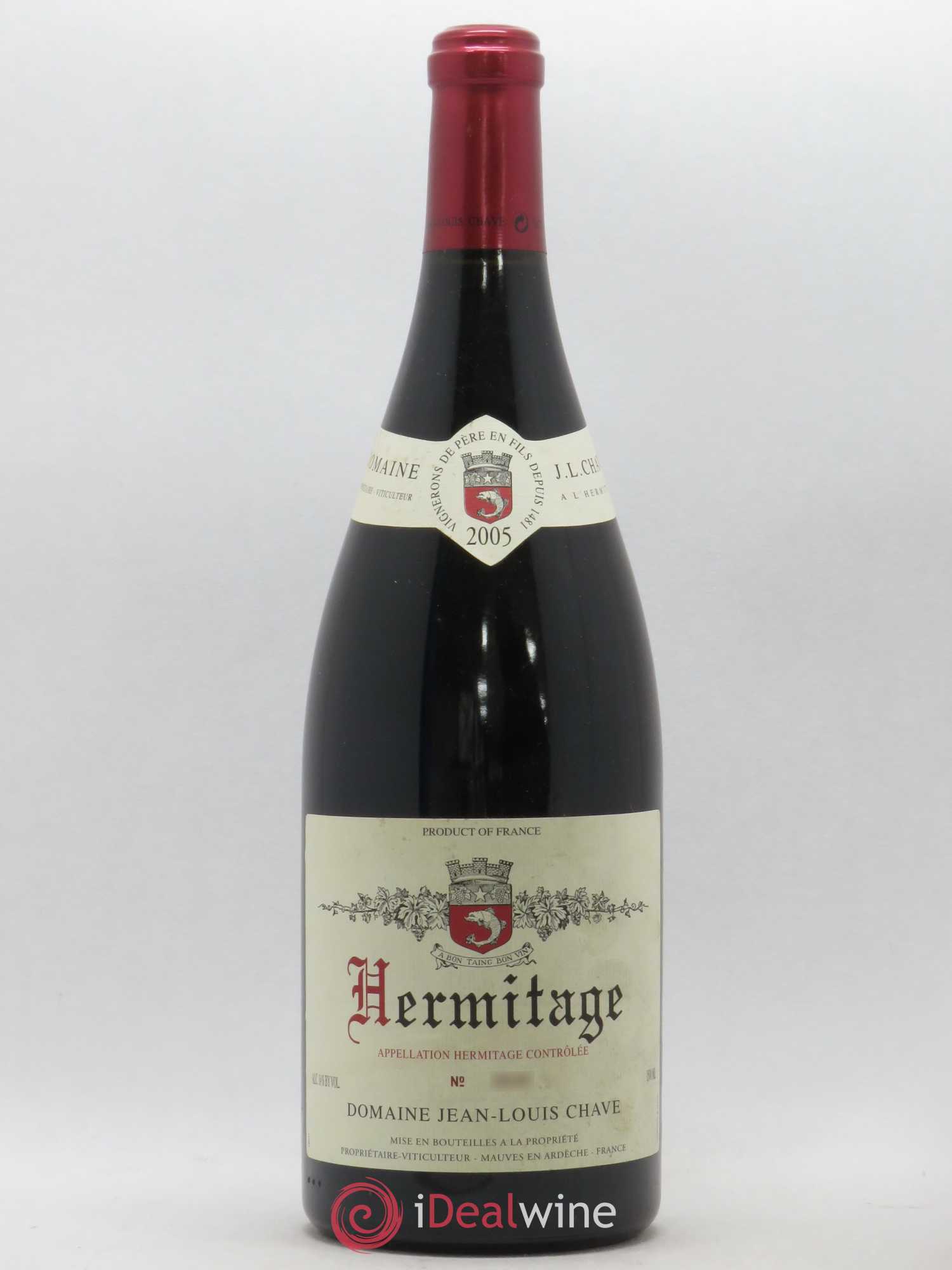 Hermitage Jean-Louis Chave 2005 - Lot de 1 magnum - 0