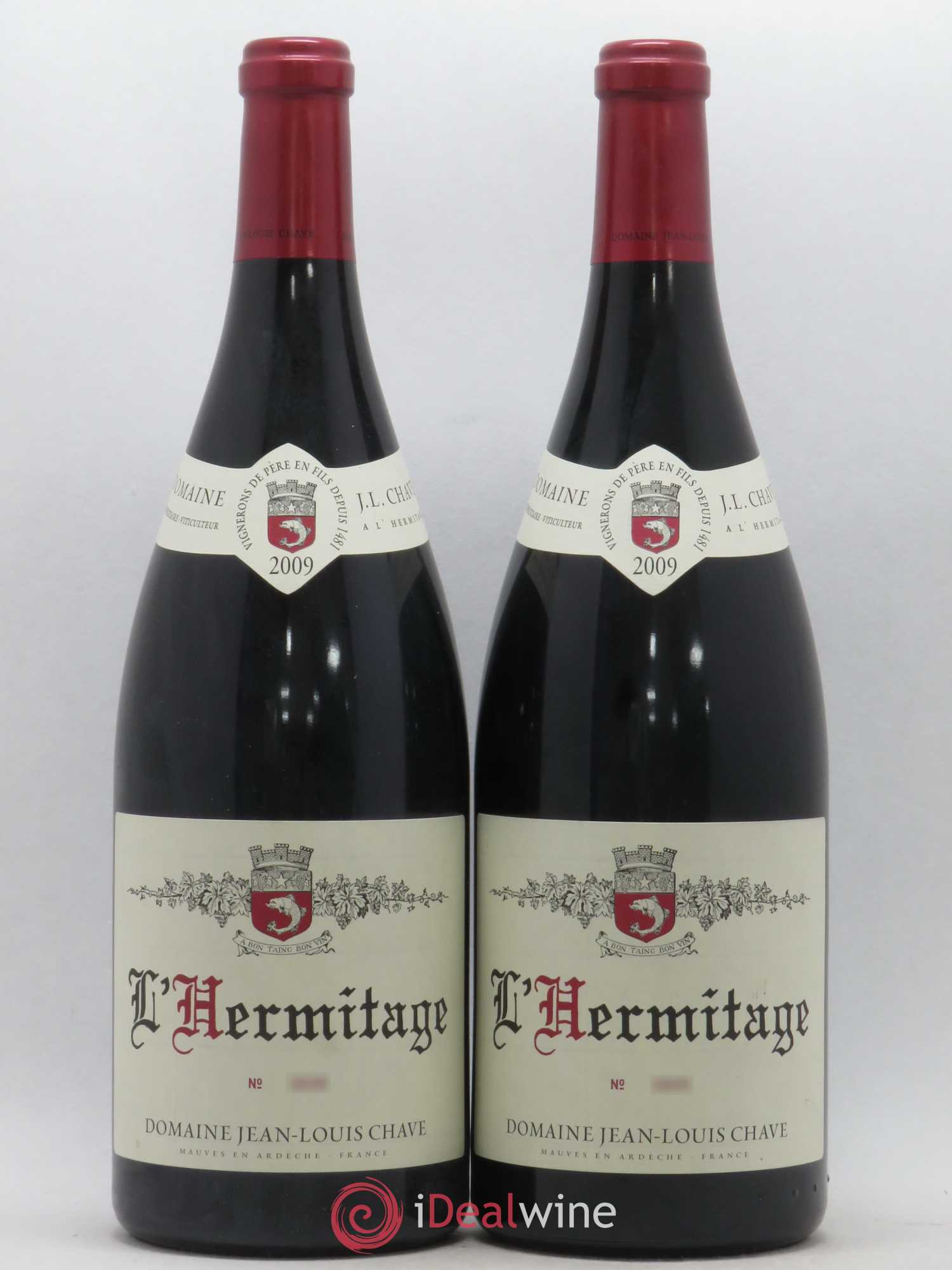 Hermitage Jean-Louis Chave 2009 - Lot de 2 magnums - 0