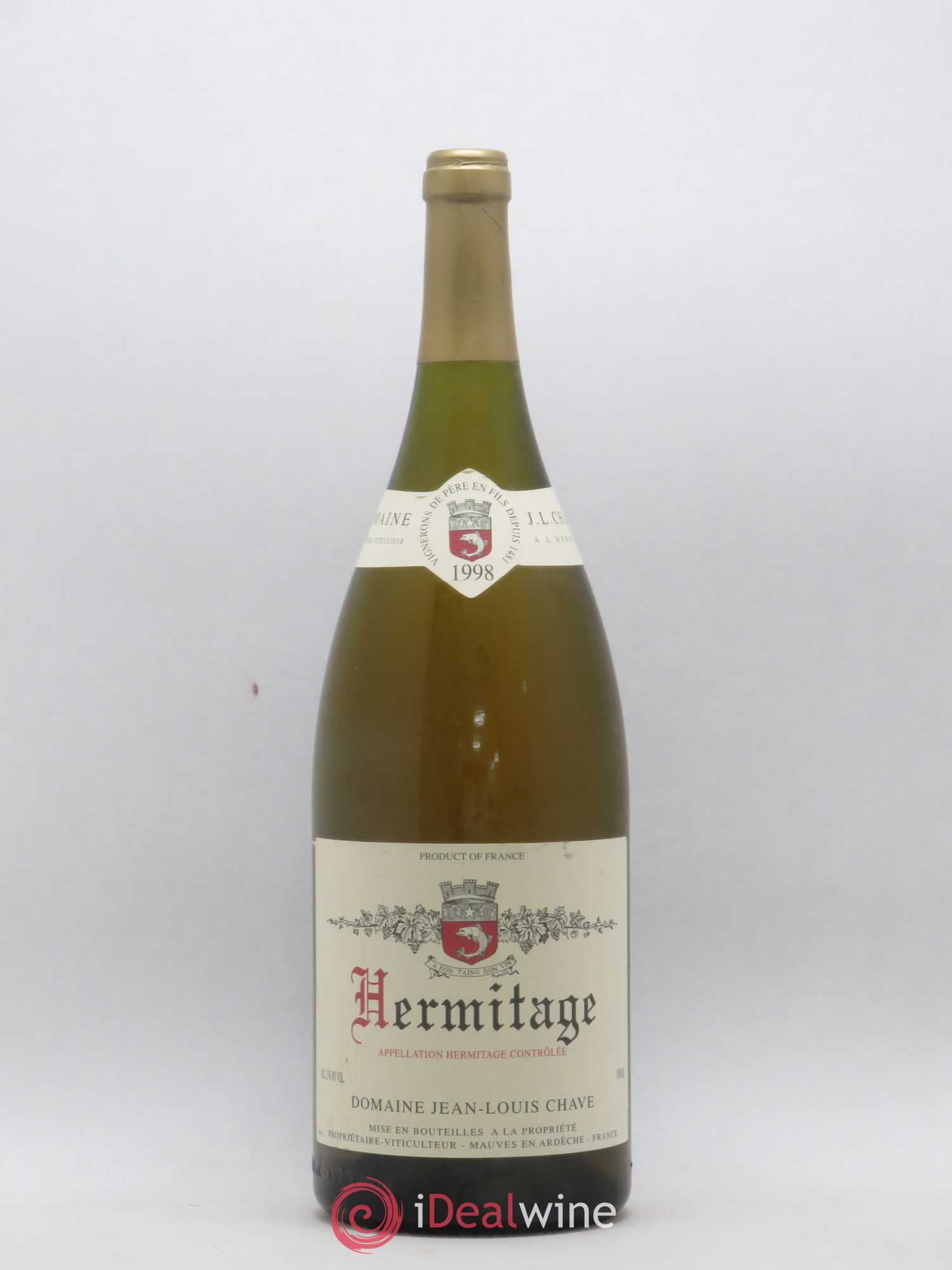 Hermitage Jean-Louis Chave 1998 - Lot de 1 magnum - 0