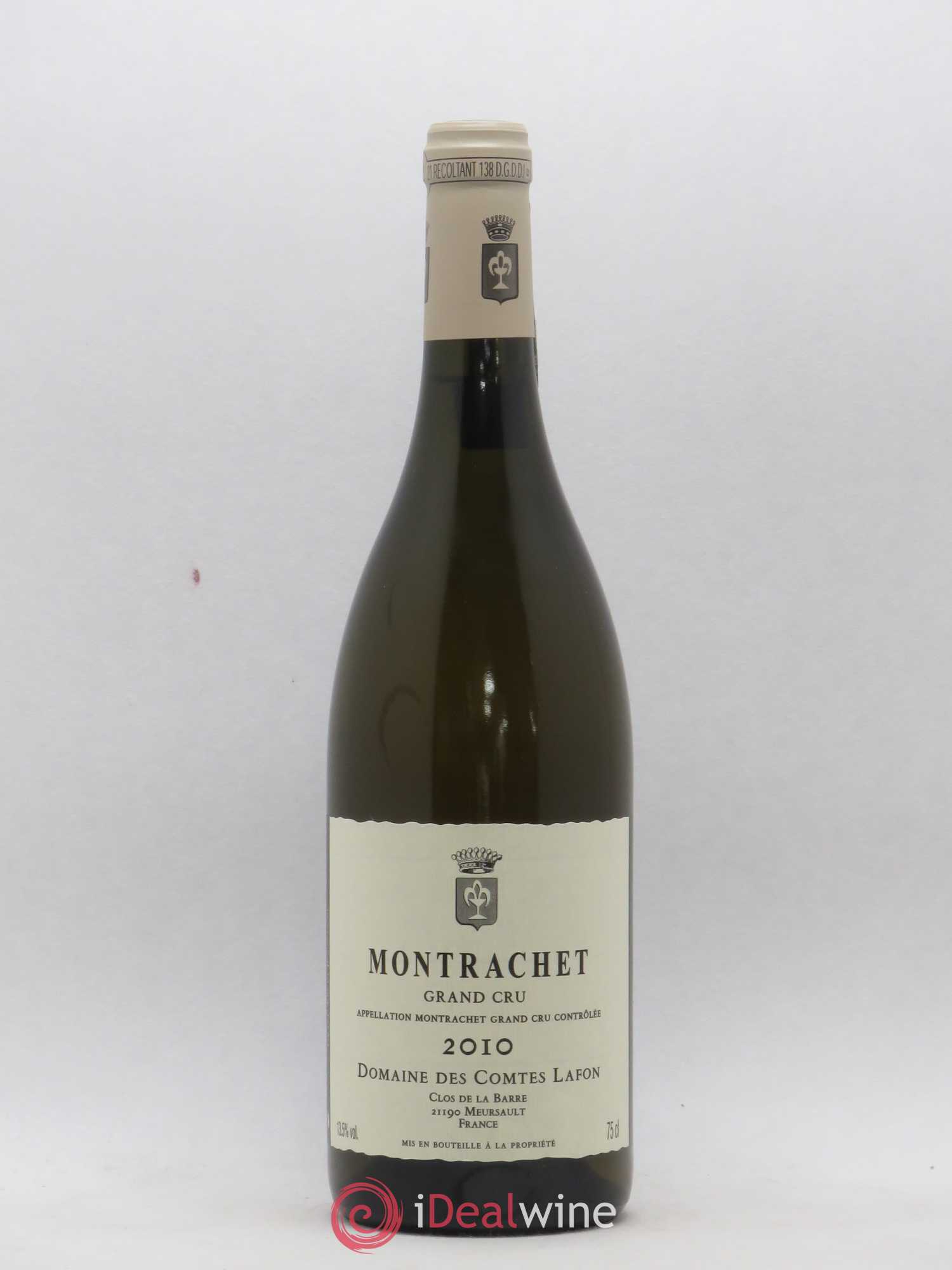 Montrachet Grand Cru Comtes Lafon (Domaine des) 2010 - Posten von 1 Flasche - 0