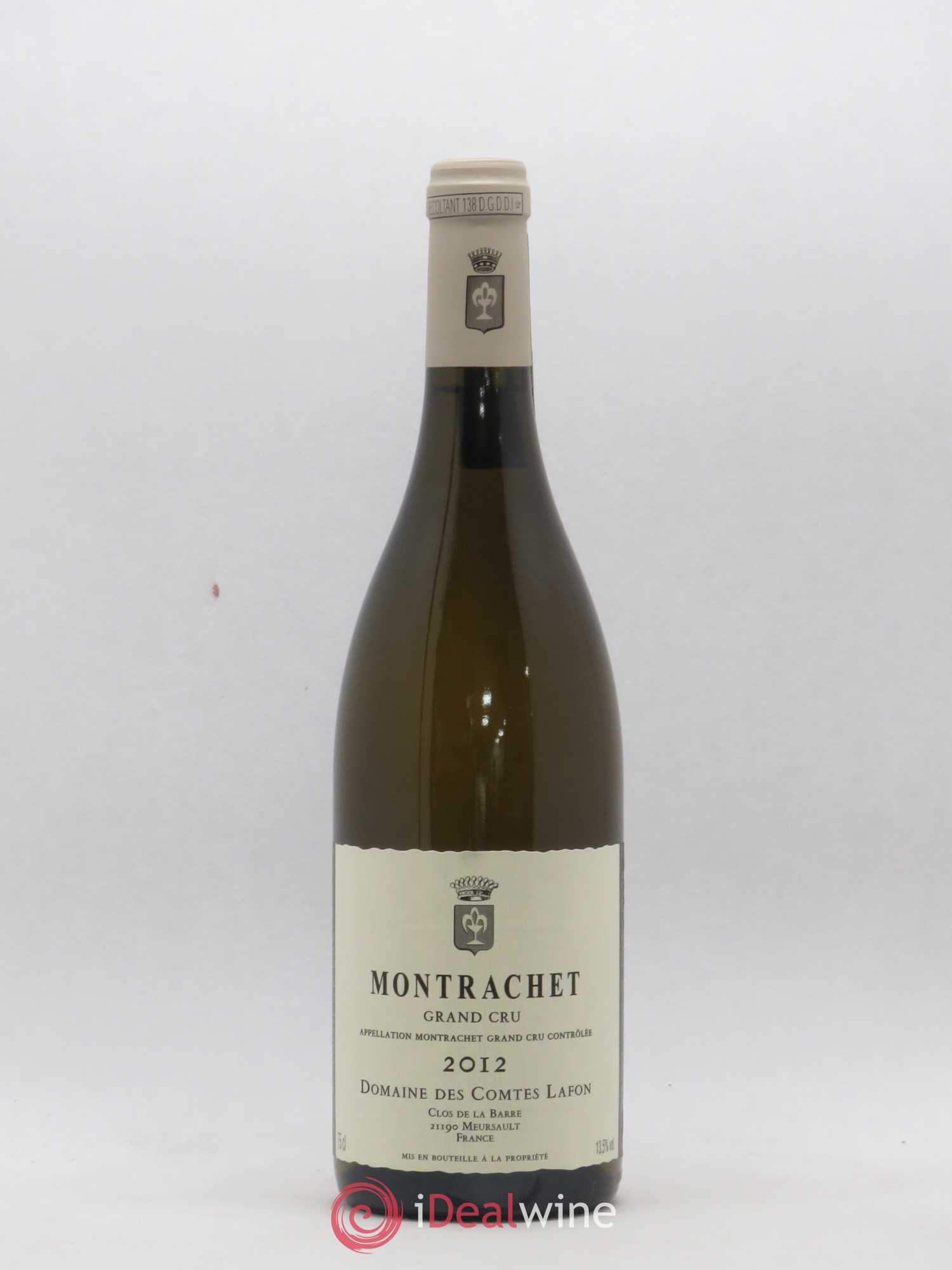 Montrachet Grand Cru Comtes Lafon (Domaine des) 2012 - Lot de 1 bouteille - 0