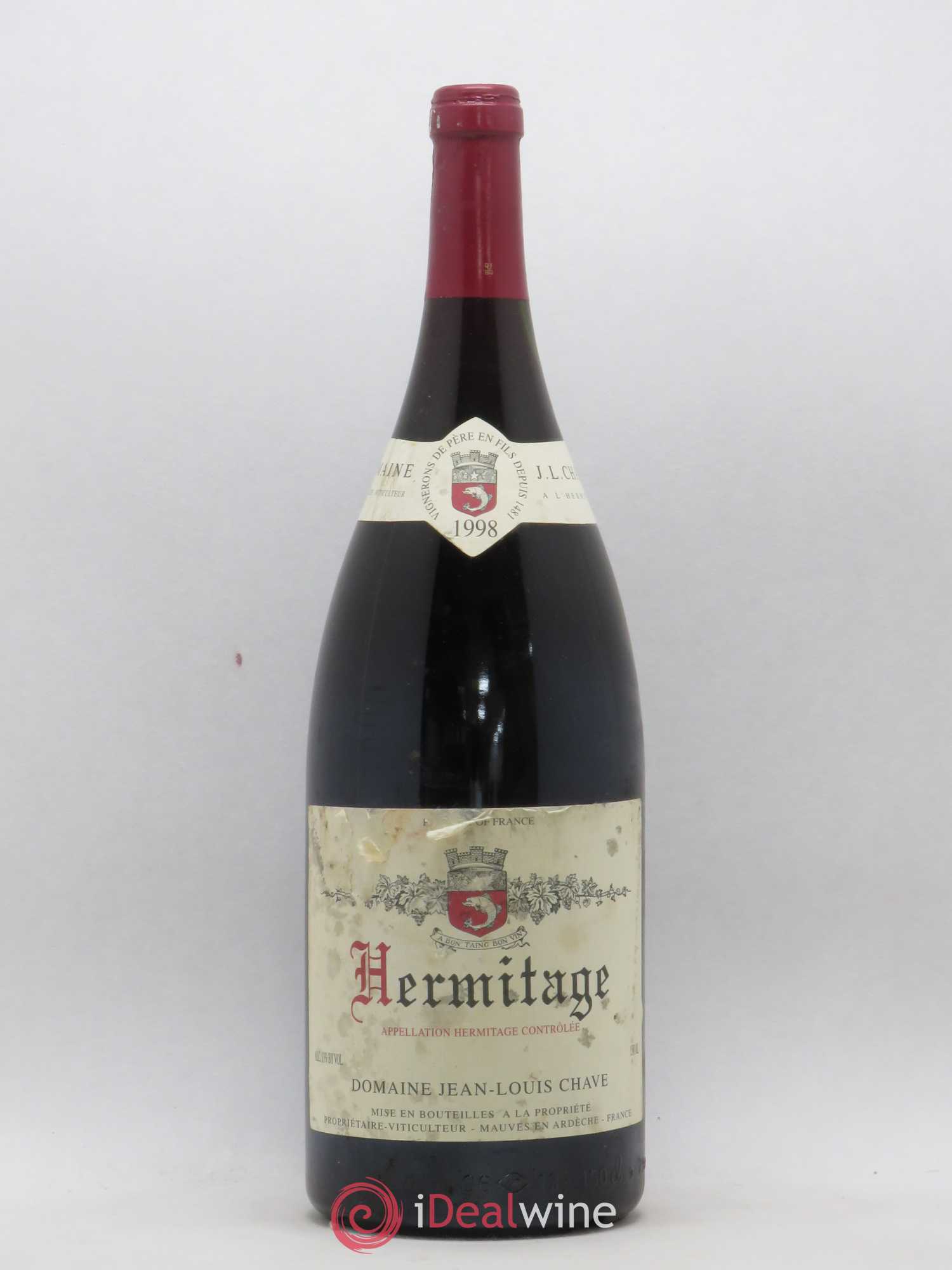 Hermitage Jean-Louis Chave 1998 - Lot de 1 magnum - 0
