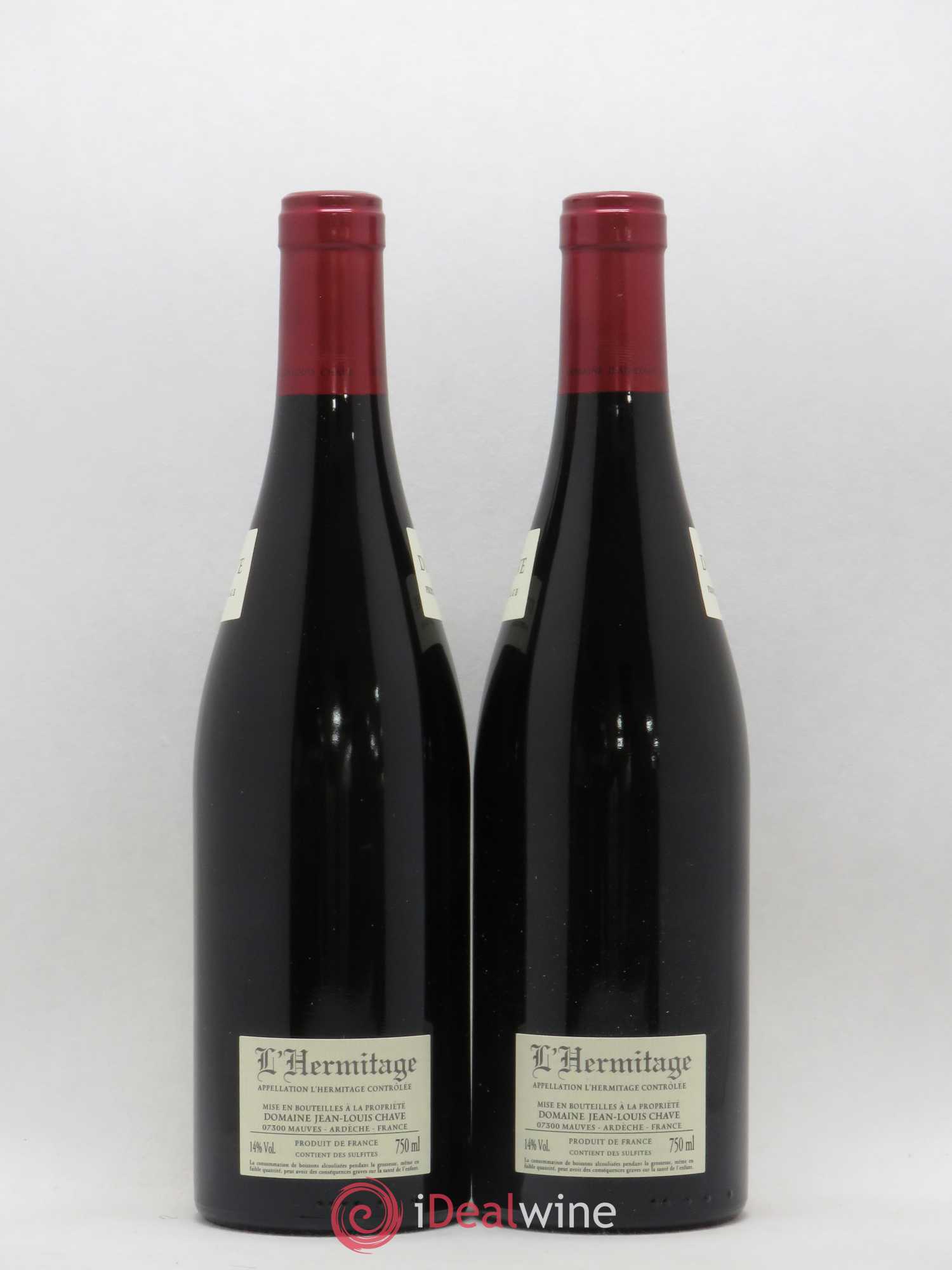 Hermitage Jean-Louis Chave 2012 - Lot de 2 bouteilles - 1